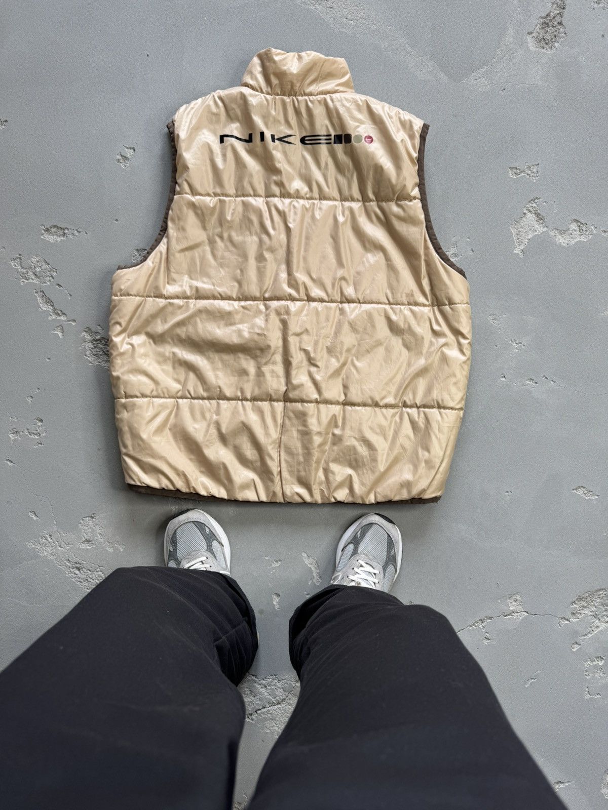 Vintage Nike Reversible Down Vest Jacket