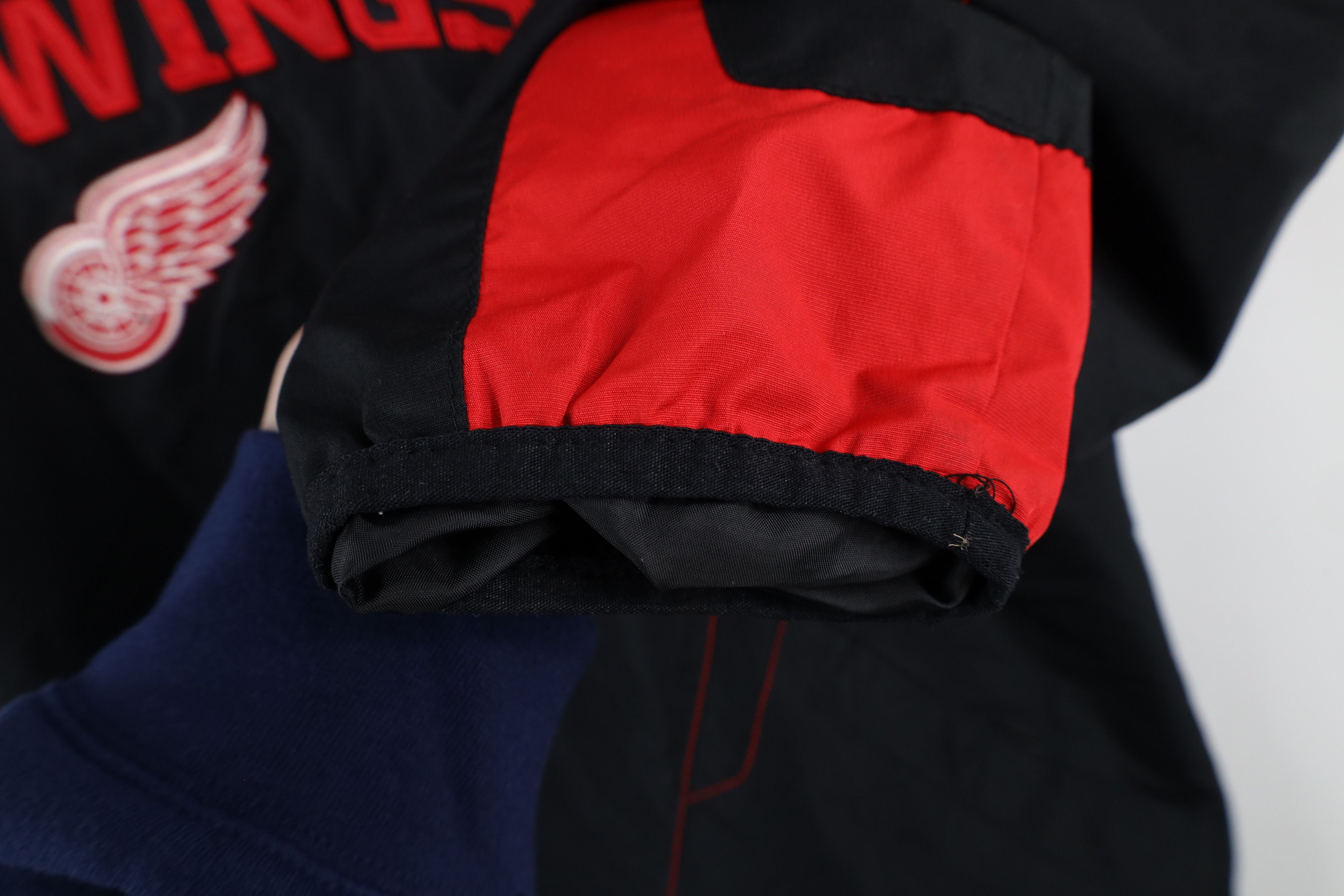 Reebok × Vintage Vintage Reebok Detroit Red Wings Hockey Half Zip Jacket Size US L / EU 52-54 / 3 - 10 Thumbnail