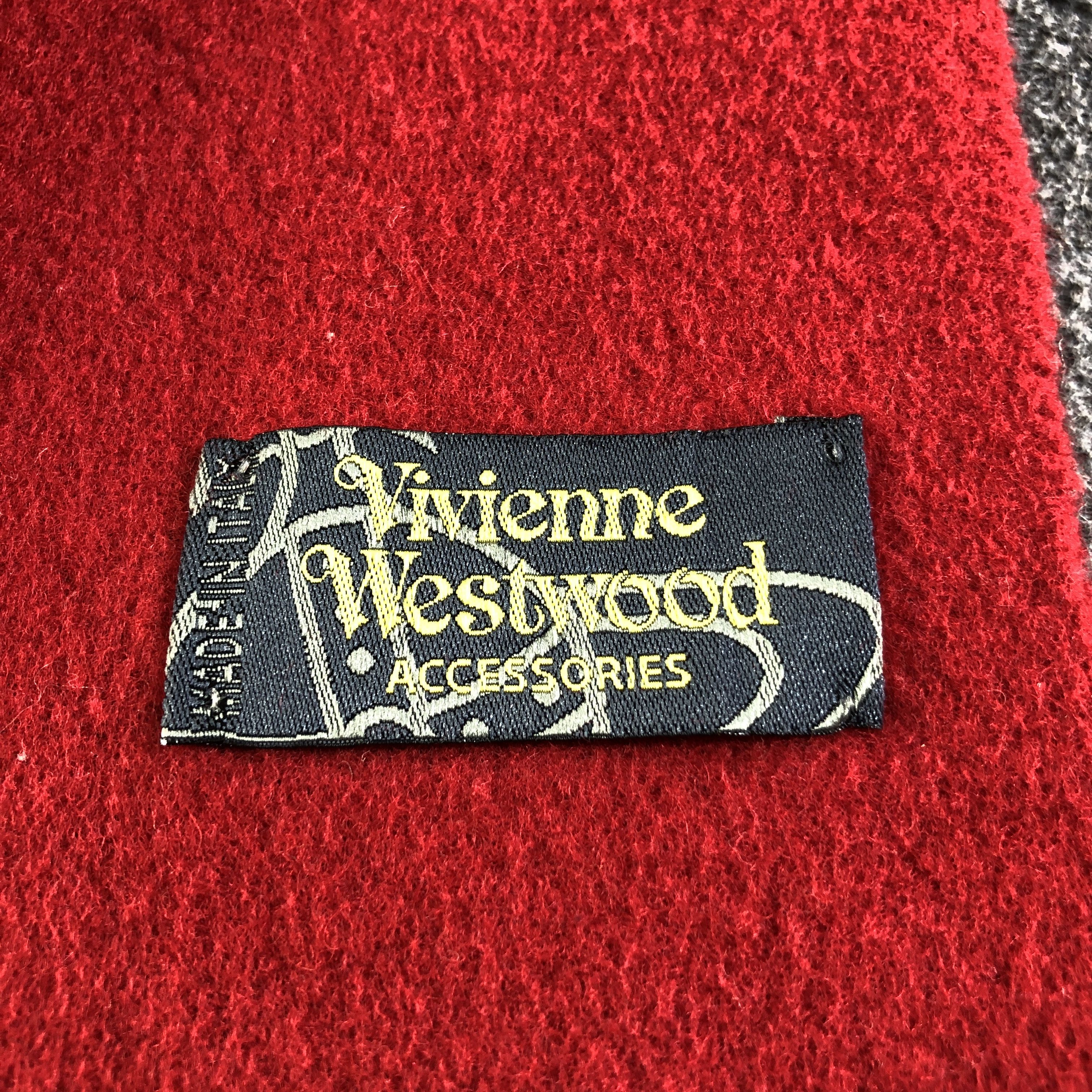Vivienne Westwood Vivienne Westwood Wool Scarf Muffler Neckwear V2663 Size ONE SIZE - 5 Thumbnail