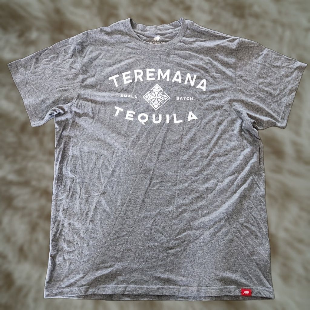 Vintage Teremana Tequila T-Shirt Tee Mens 2XL Gray Bar Liquor Shirt Men Regular Short Sleeve Crew Neck Cotton Sportiqe Vintage No 2020s Size US XXL / EU 58 / 5 - 1 Thumbnail