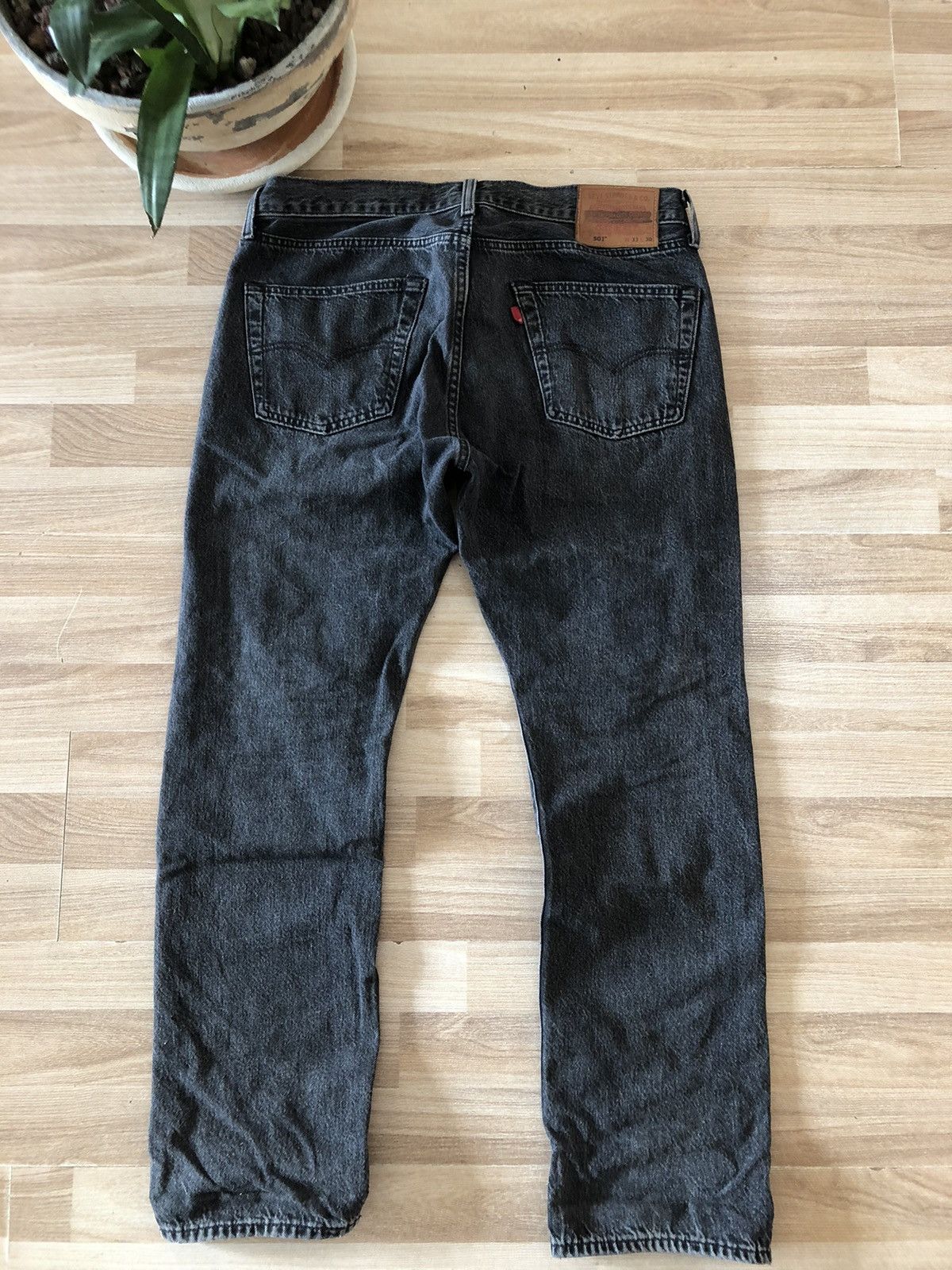 Levi's Levi’s Men Jeans Black W33 x L30 Size US 33 - 1 Thumbnail