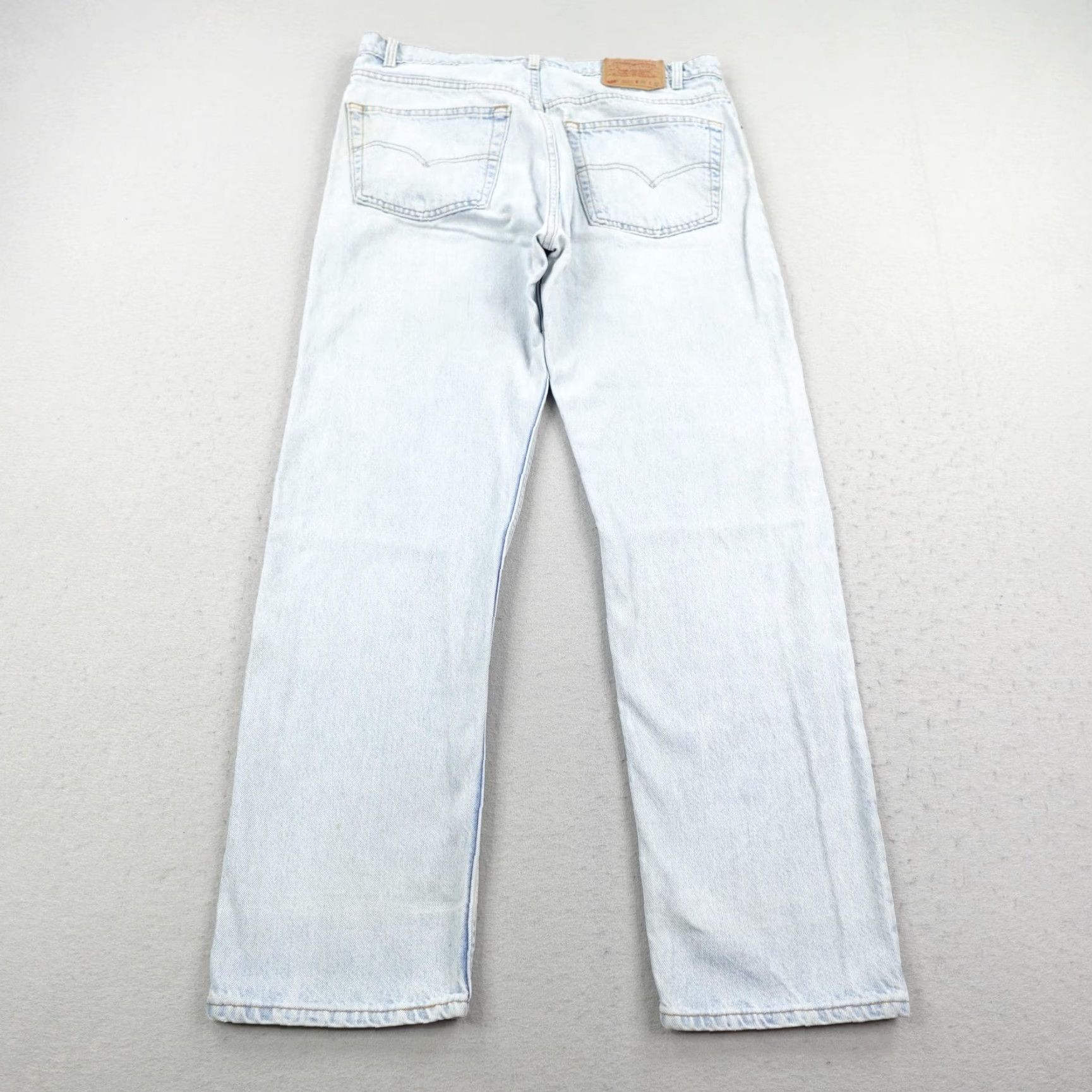 Levi's VINTAGE Levi's Jeans Mens 38x32 Blue Denim 505 Grunge Regular Straight 90s USA Size US 38 / EU 54 - 7 Thumbnail