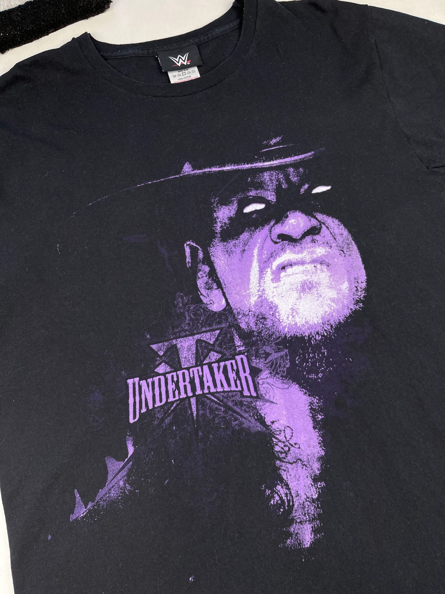 Vintage Vintage The Undertaker WWF Wrestling T shirt Size US L / EU 52-54 / 3 - 2 Thumbnail