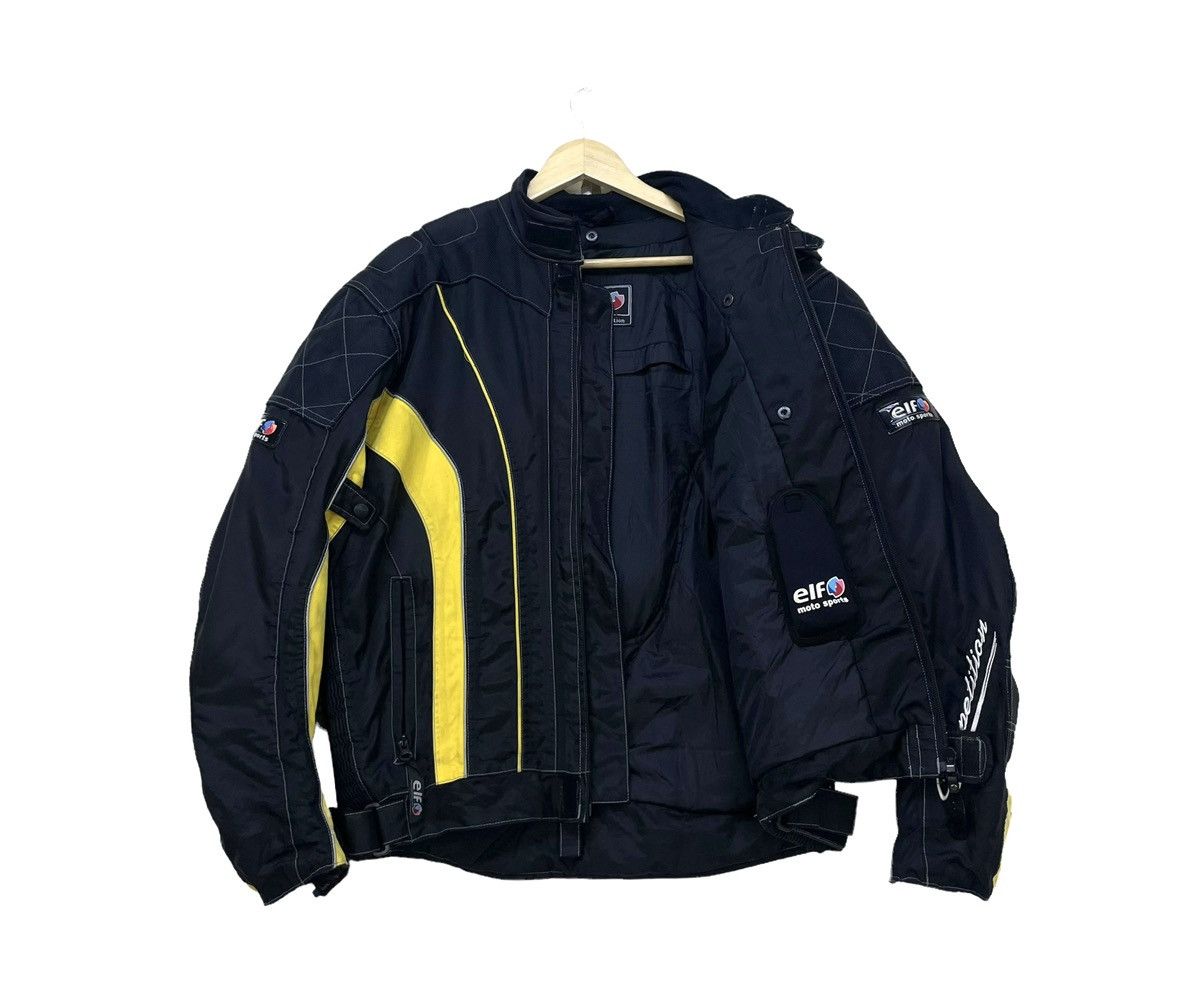 YELLOW CORN 💥Racing Team Elf Competition Motorcycle Biker Jacket Size US M / EU 48-50 / 2 - 2 Thumbnail