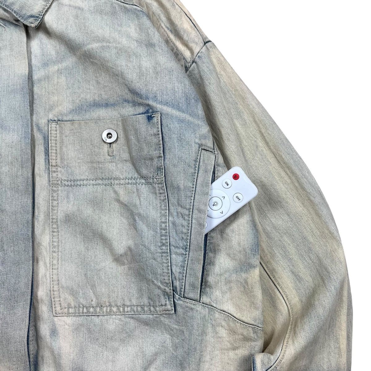 Japanese Brand Codes Combine Multi Pocket Denim Jacket Size US M / EU 48-50 / 2 - 4 Thumbnail