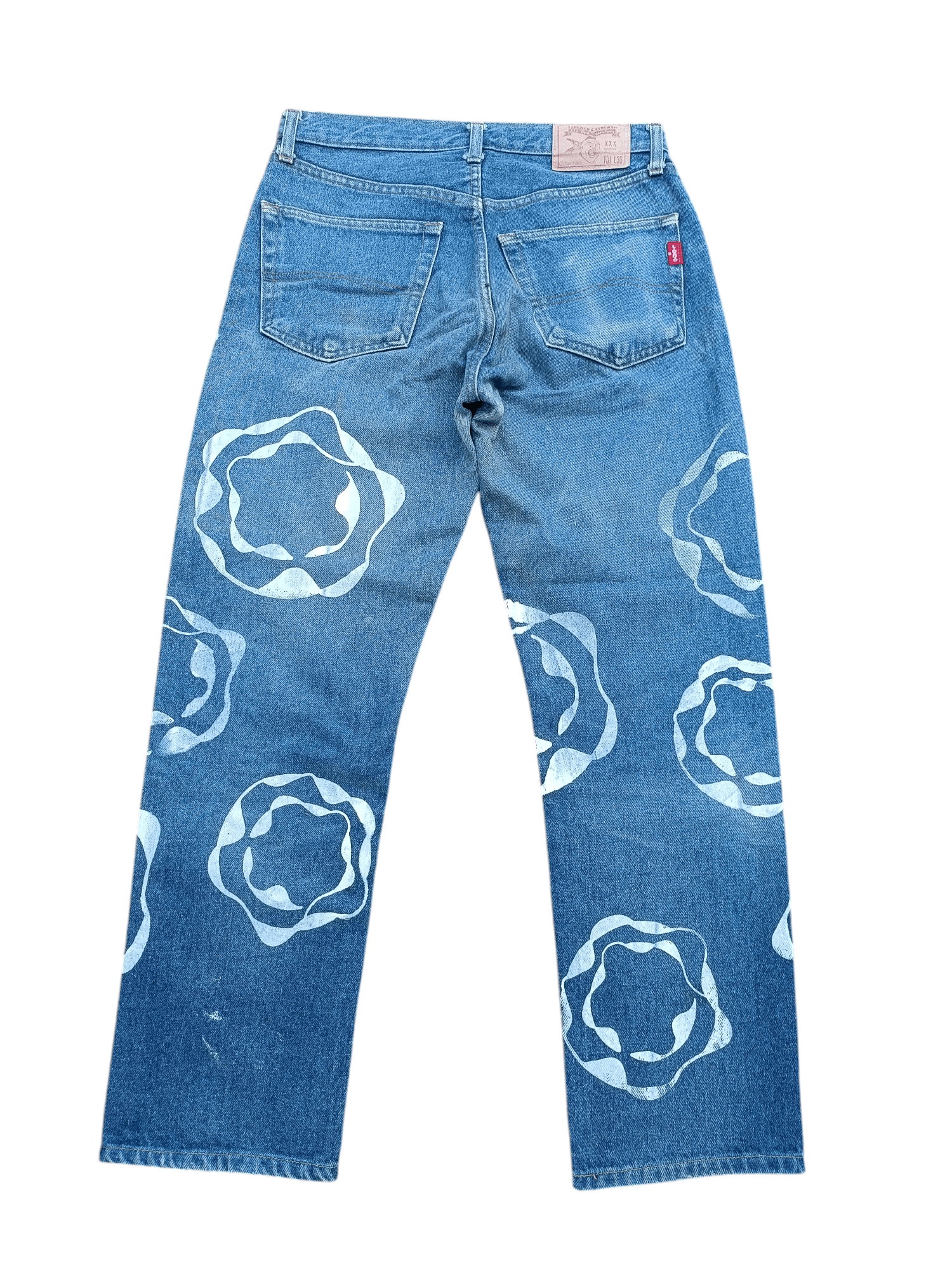 Hysteric Glamour Japan 🇯🇵 Liberto Big Tears Paint Design Denim Size US 30 / EU 46 - 2 Thumbnail