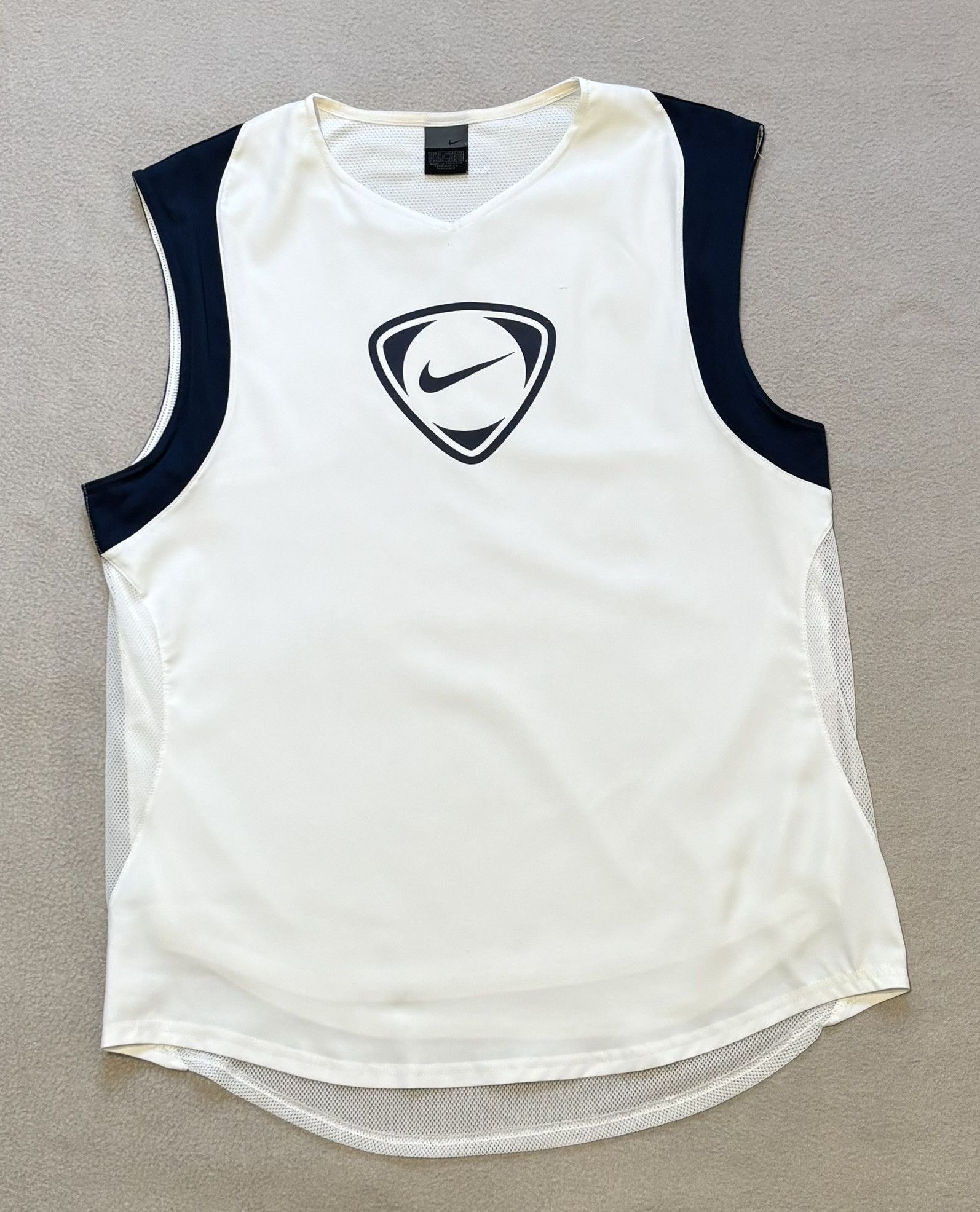 Nike Nike Total 90 Sleeveless Vest White Medium Size US M / EU 48-50 / 2 - 5 Thumbnail