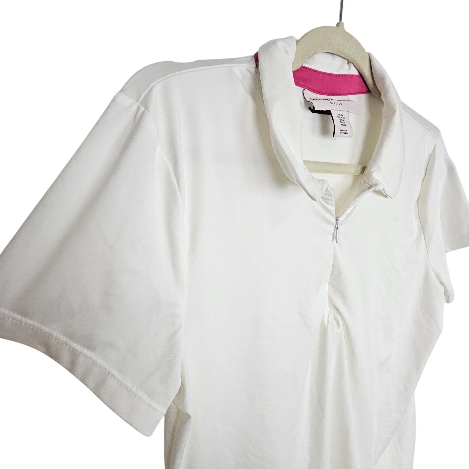 Tommy Bahama Tommy Bahama Womens Golf Polo Shirt Sz M Stretch Active Size M / US 6-8 / IT 42-44 - 4 Thumbnail