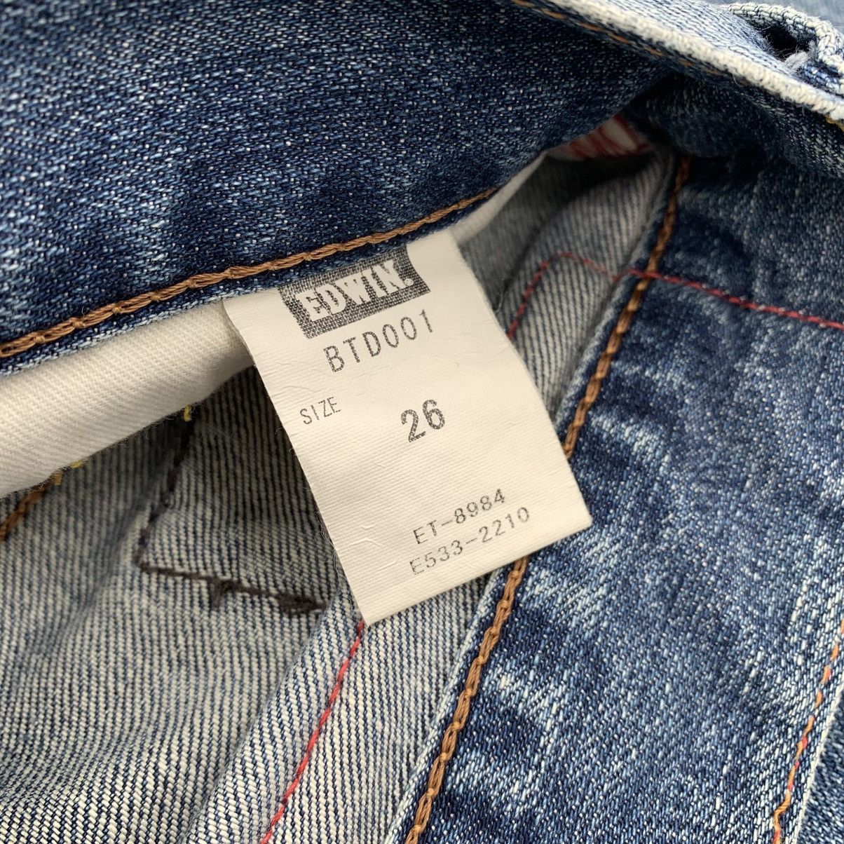 14th Addiction Edwin Distressed Denim Size US 29 - 8 Thumbnail