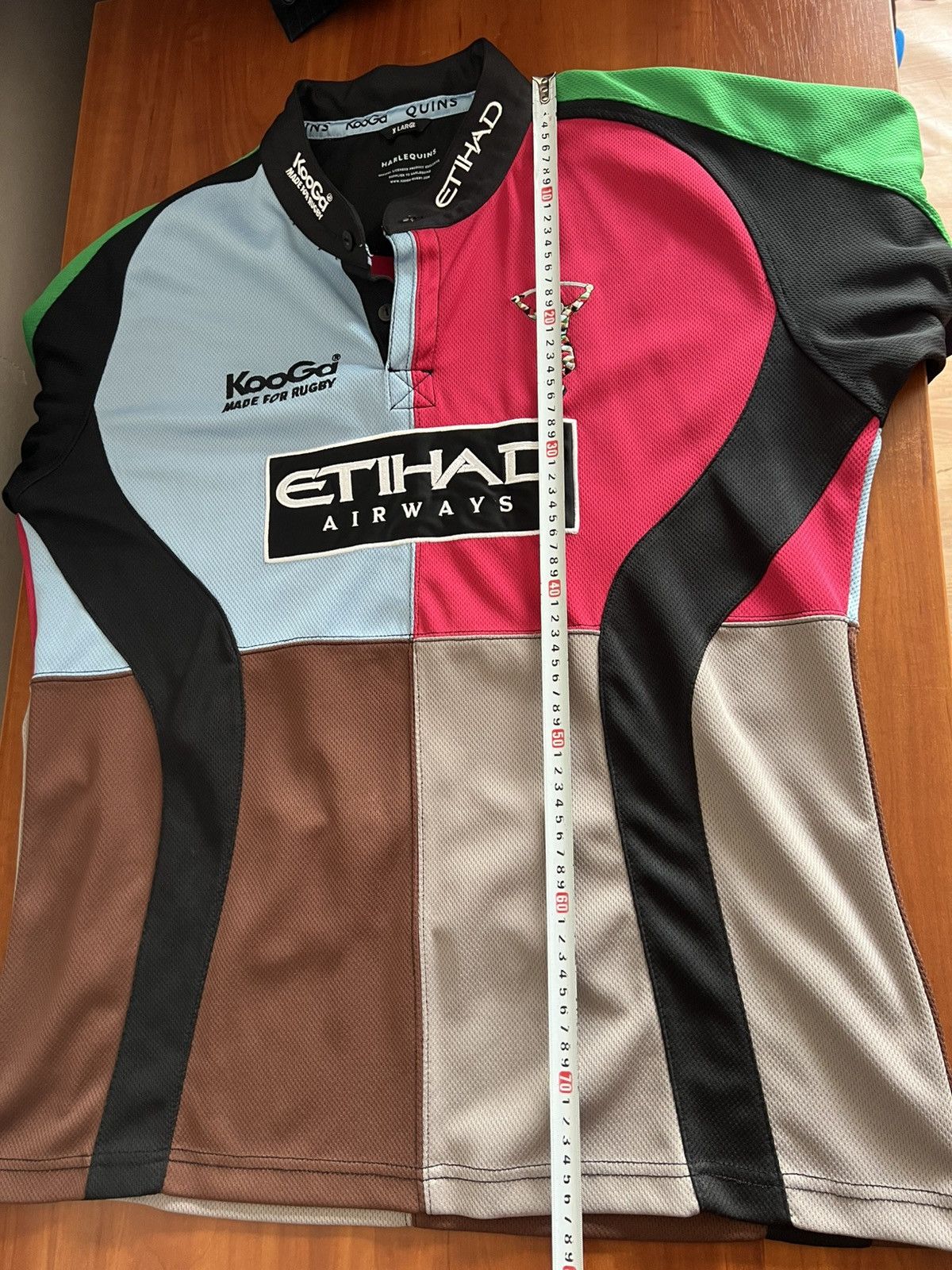 Canterbury of New Zealand 2008/09 HARLEQUINS HOME RUGBY SHIRT JERSEY KOOGA SIZE XL MEN Size US XL / EU 56 / 4 - 17 Thumbnail