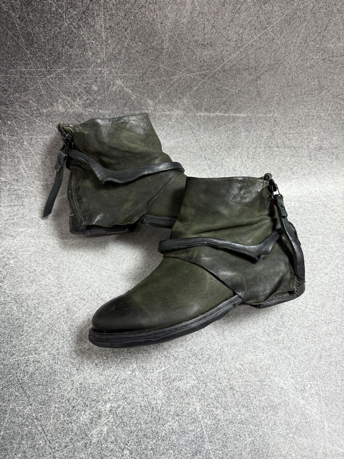 A.S. 98 Airstep Guidi 14h Addiction Style Leather Boots