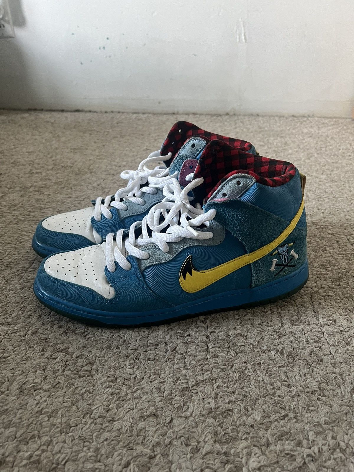 Nike Nike SB Dunk High Premium Familia 2015 Blue Ox VNDS | Grailed