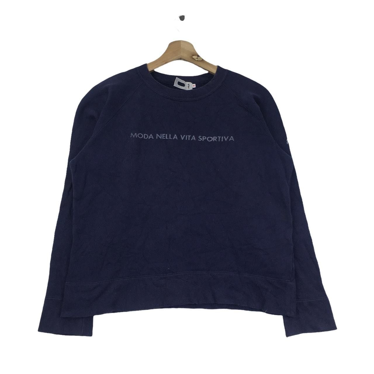 Vintage Vtg FILA BIELLA ITALIA Moda Nella Vita Sweater Sweatshirt Size M / US 6-8 / IT 42-44 - 1 Thumbnail