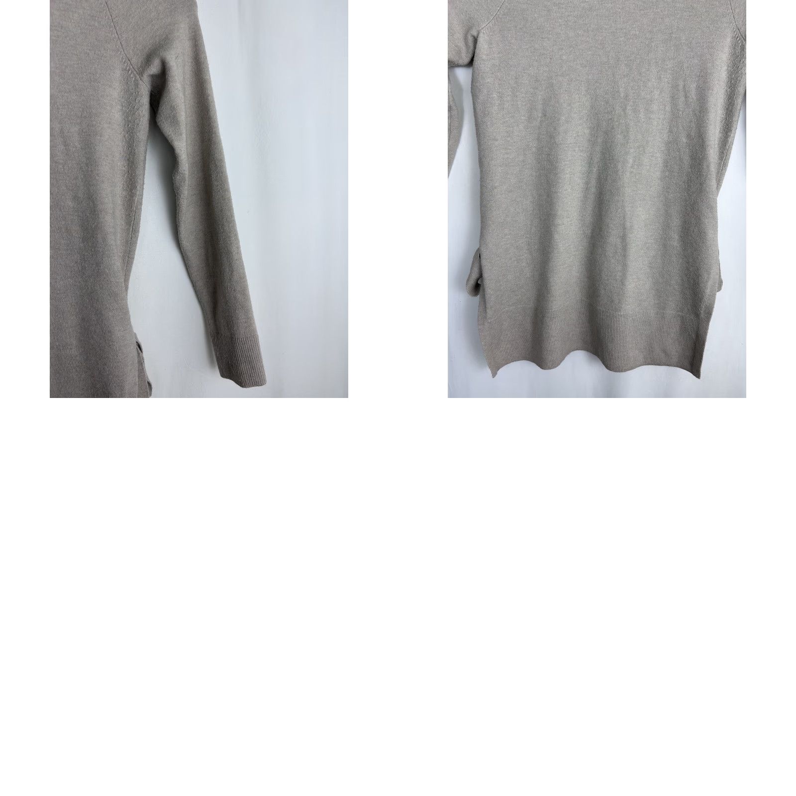 Anthropologie Anthropologie Cardigan Womens M Beige Merino Wool 3 Button Knot Sweater Size M / US 6-8 / IT 42-44 - 10 Thumbnail