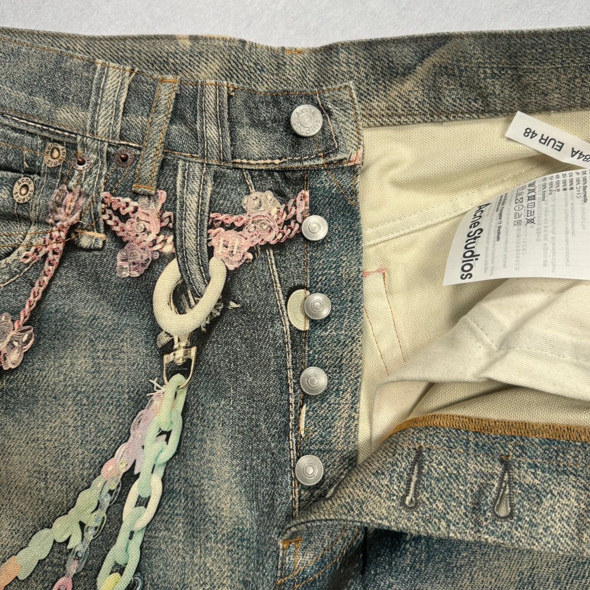 Acne Studios SS25 Trompe L’oeil Loose Shorts Size US 32 / EU 48 - 3 Thumbnail