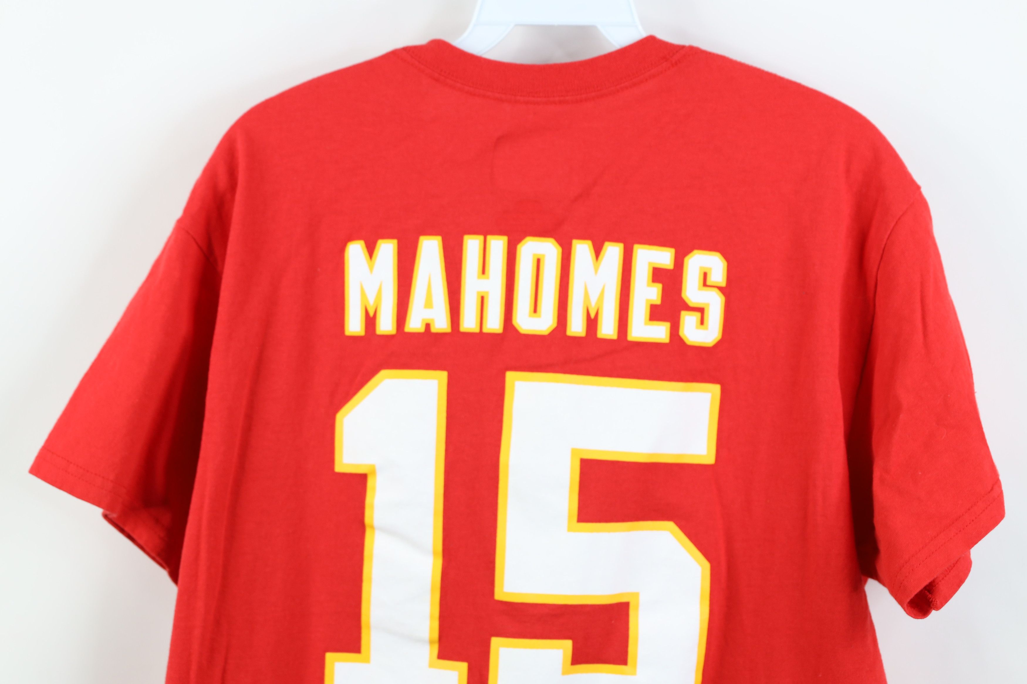 Vintage NFL LVII Patrick Mahomes Kansas City Chiefs Jersey T-Shirt Size US L / EU 52-54 / 3 - 12 Thumbnail