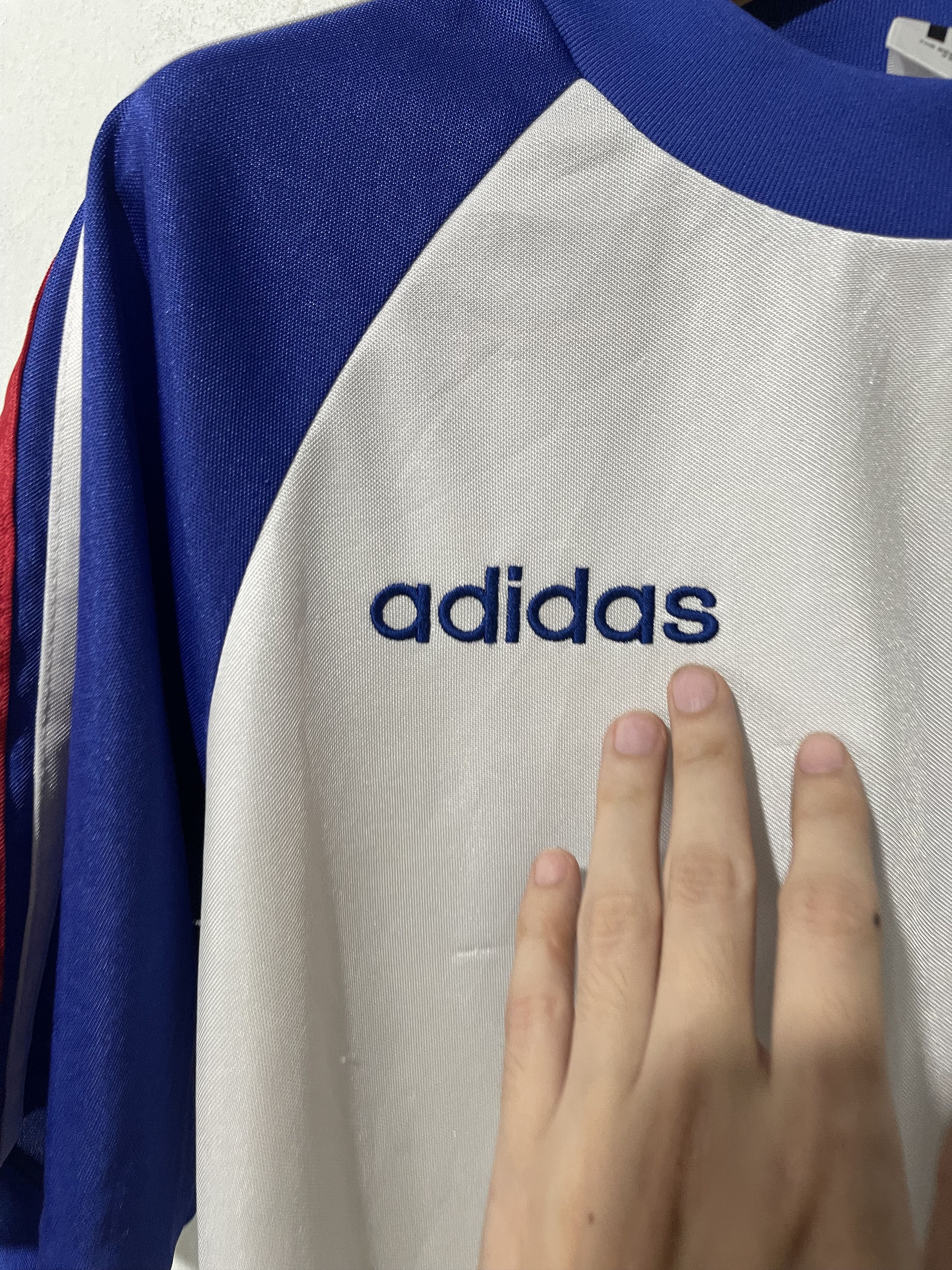 Adidas × Vintage Vintage 90s Adidas Jersey Shirt Size US M / EU 48-50 / 2 - 4 Thumbnail