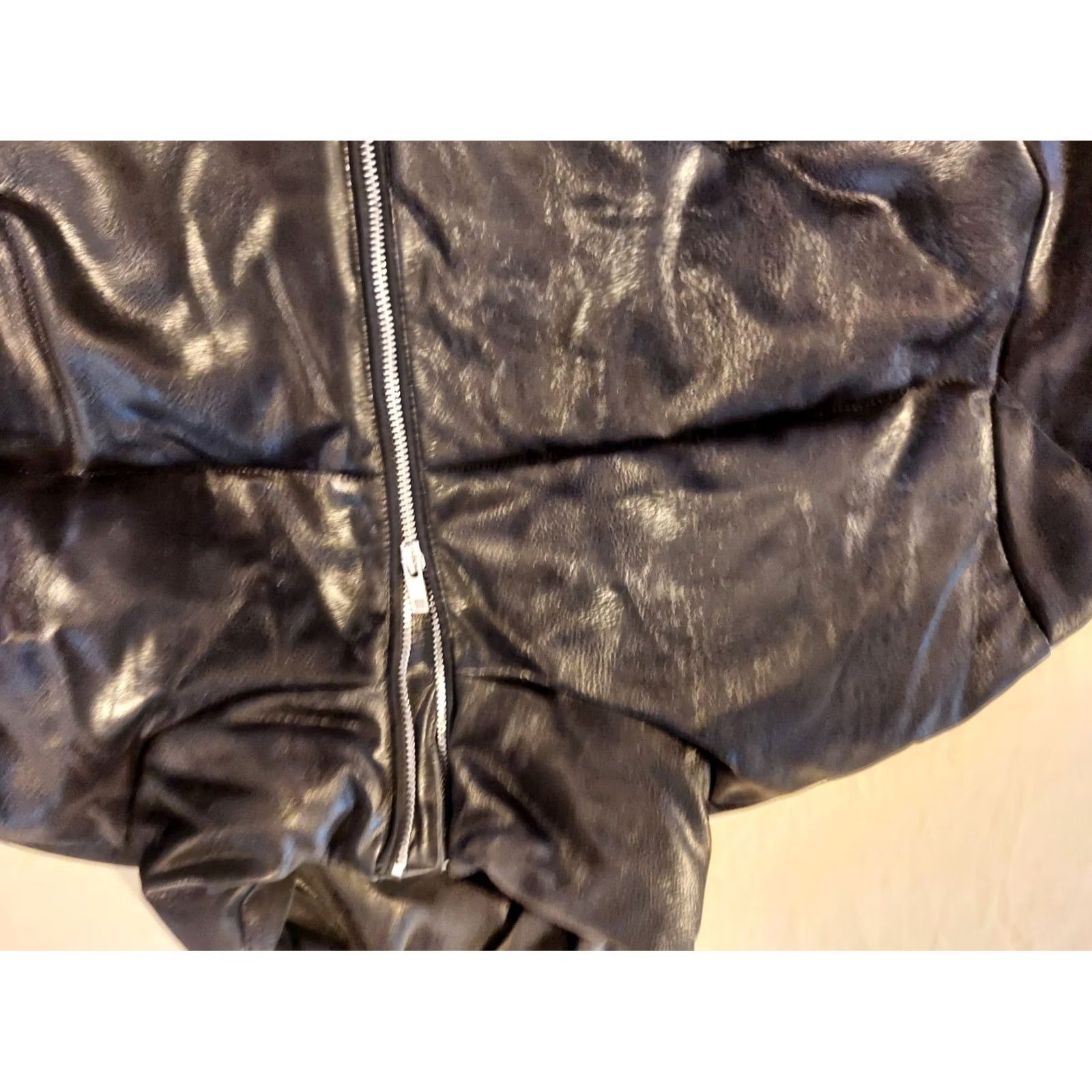 7 For All Mankind Womens 7 For All Mankind Puffer Jacket Coat M Medium Black Mens Womens Girls etc Size M / US 6-8 / IT 42-44 - 4 Thumbnail