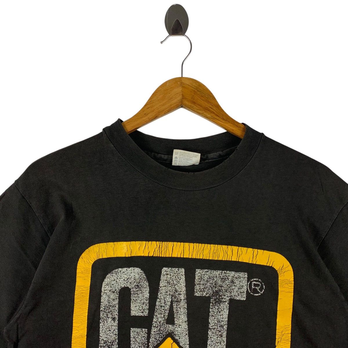 Hanes × Vintage Vintage CAT CATERPILLAR Printed tee Size US M / EU 48-50 / 2 - 2 Thumbnail