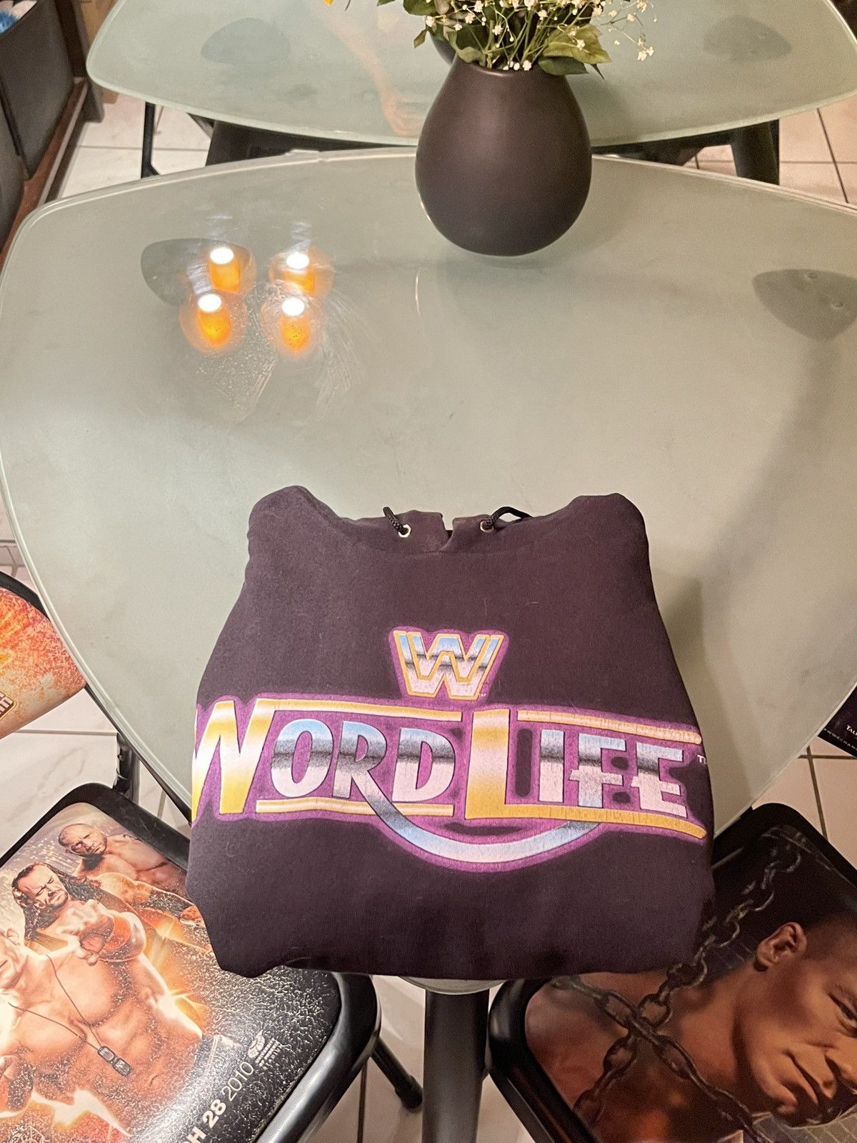 WWE WWE/WWF JOHN CENA WORD LIFE Vintage Hoodie Size US S / EU 44-46 / 1 - 6 Thumbnail