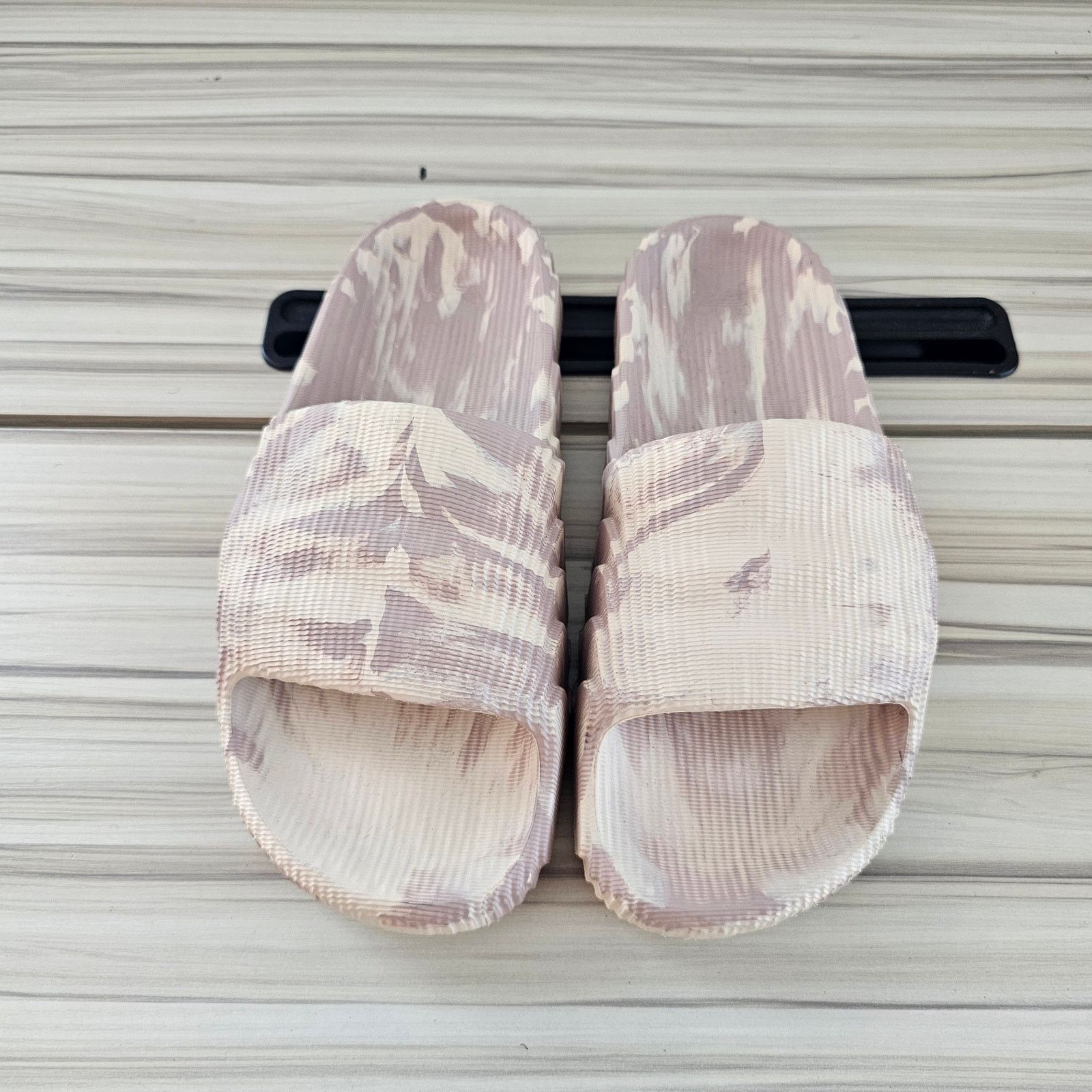 Adidas Adidas Adilette 22 Men's Slide Sandals Sand Strata Size 6 Size US 6 / EU 39 - 5 Thumbnail