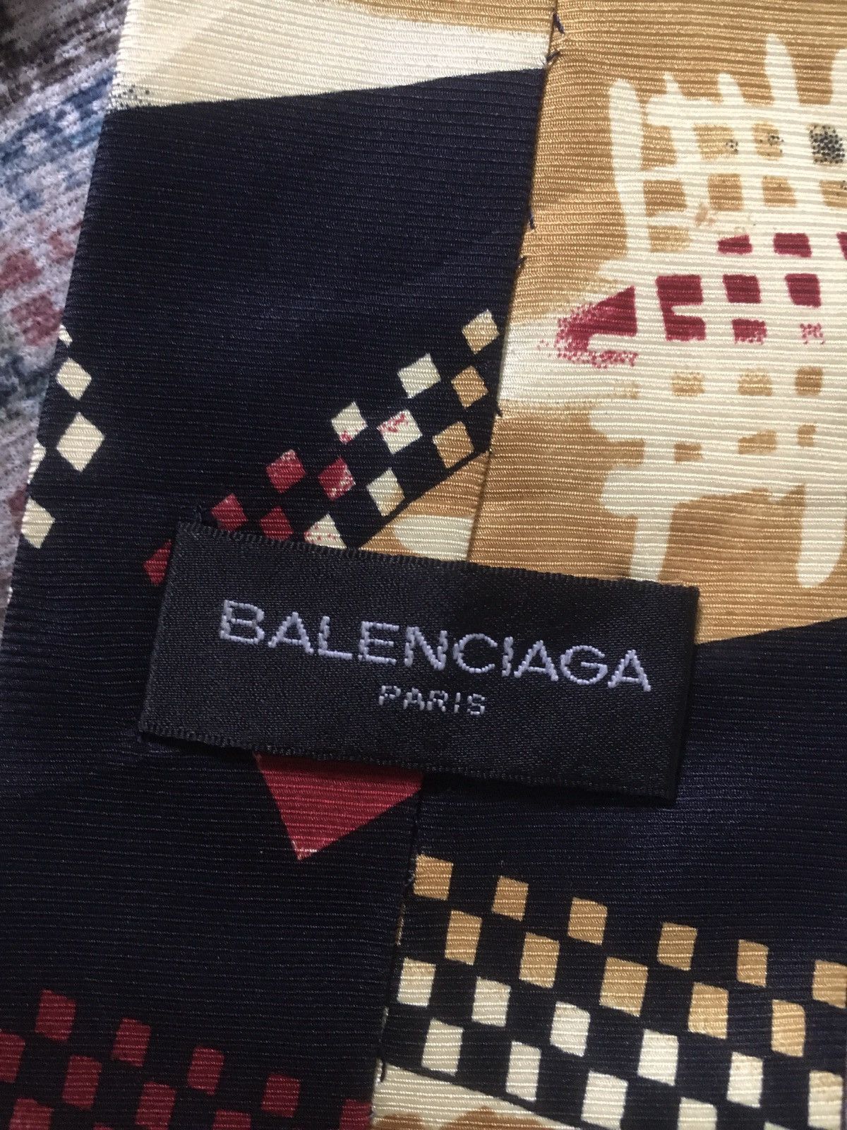 Balenciaga Balenciaga Classic Silk Ties Size ONE SIZE - 3 Thumbnail