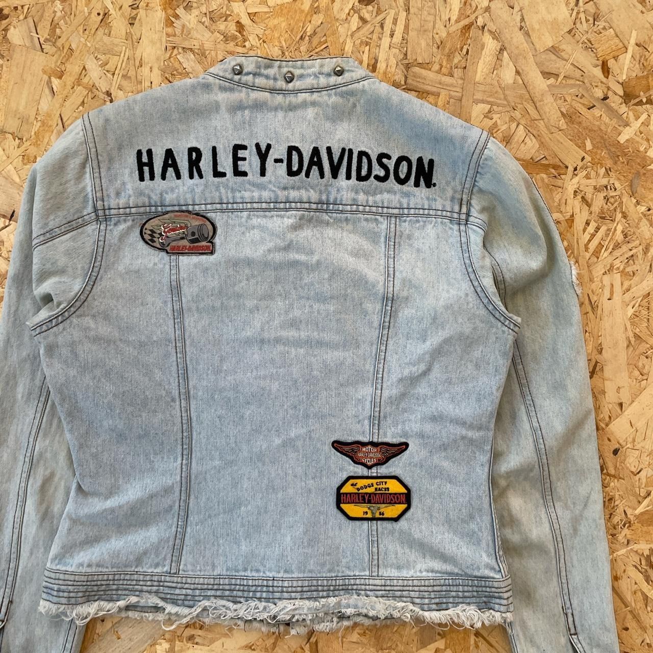 Harley Davidson × Vintage Vintage Harley Davidson Womens Jacket Size S / US 4 / IT 40 - 5 Thumbnail