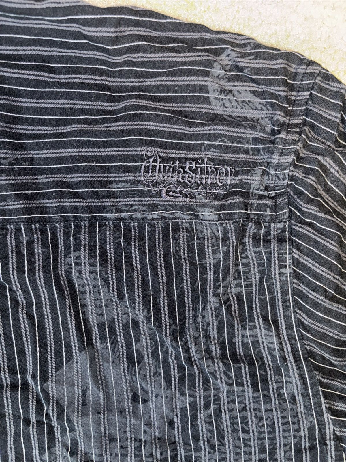 Quiksilver Quicksilver Long Sleeve Button Down Shirt Mens XXL Size US XXL / EU 58 / 5 - 4 Thumbnail