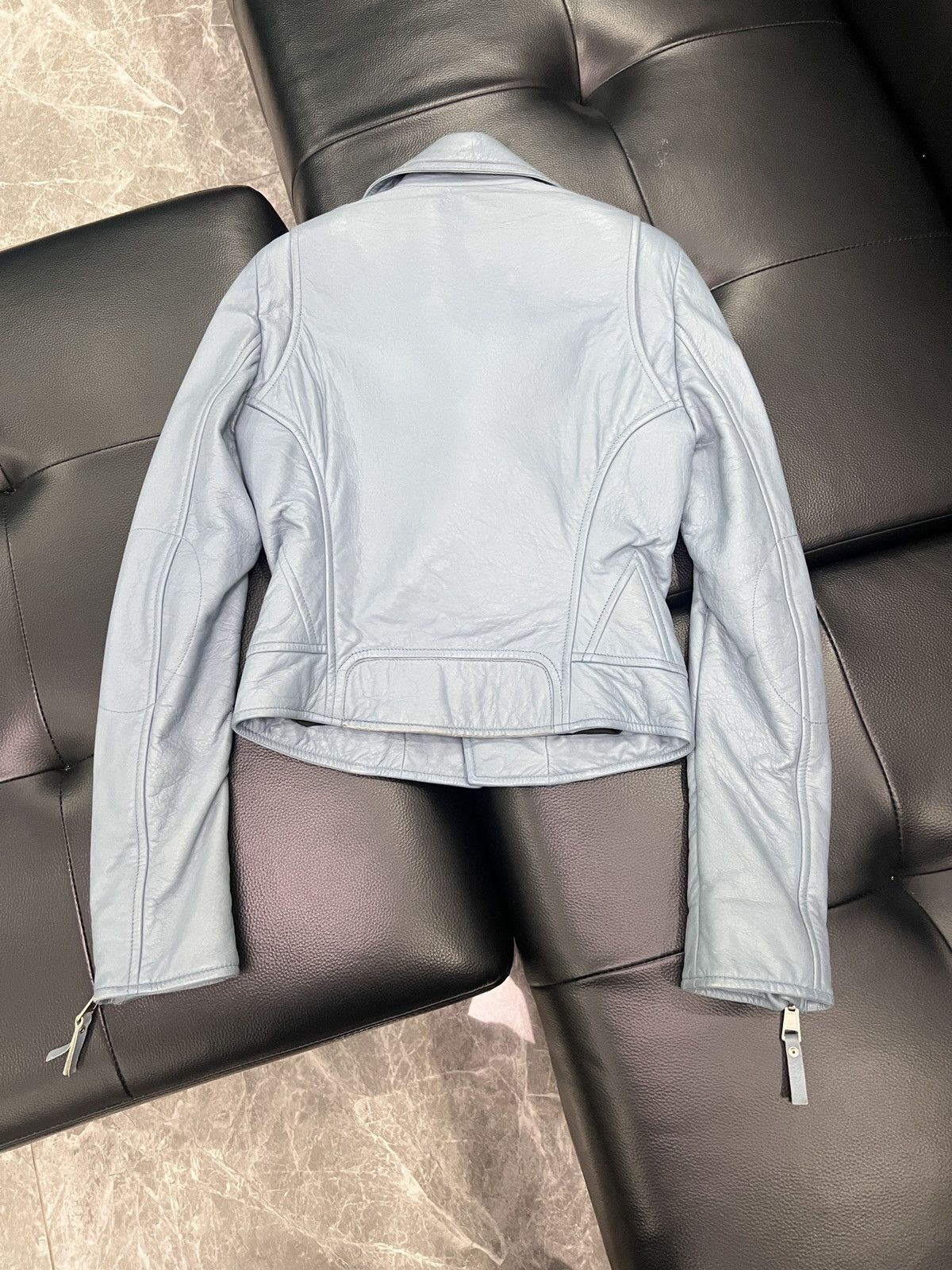 Balenciaga Balenciaga 2012 Slim Biker Jacket Size US XS / EU 42 / 0 - 5 Thumbnail