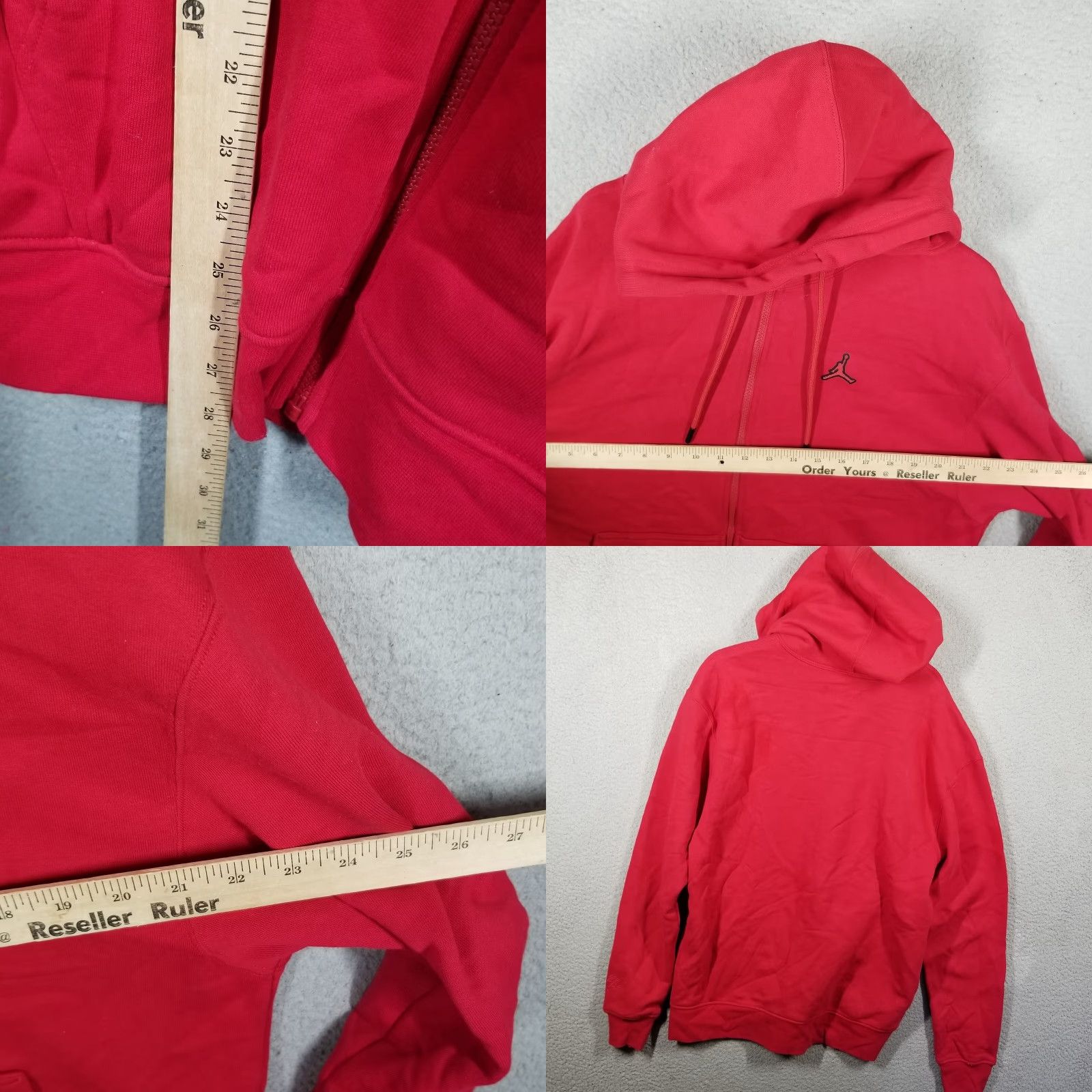 Nike Nike Brand Mens Red Air Jordan Essential Full Zip Hoodie Size M DA9810-687 Nike Air Jordan Essential Full Zip Hoodie Red Mens Size M Brand New Size US M / EU 48-50 / 2 - 8 Thumbnail