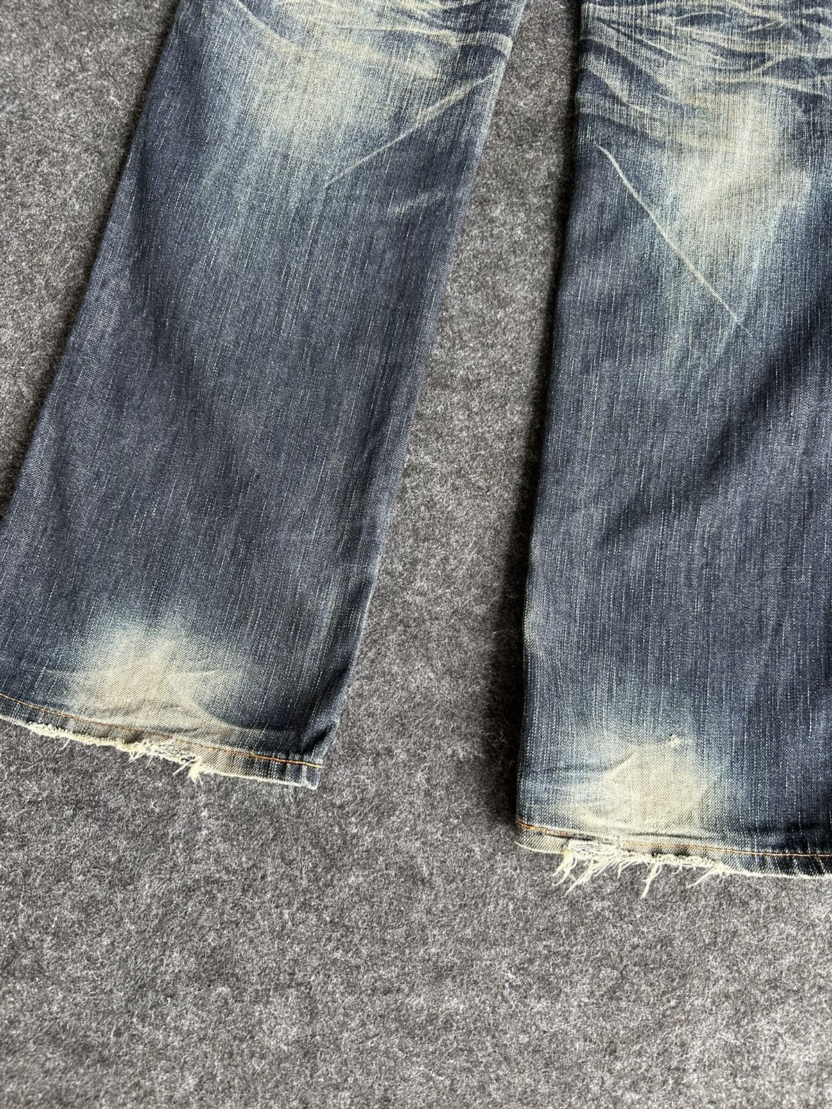 Edwin Vintage Edwin 503 Bluetrip Faded Washed Denim 32x34 D432 Size US 32 / EU 48 - 6 Thumbnail