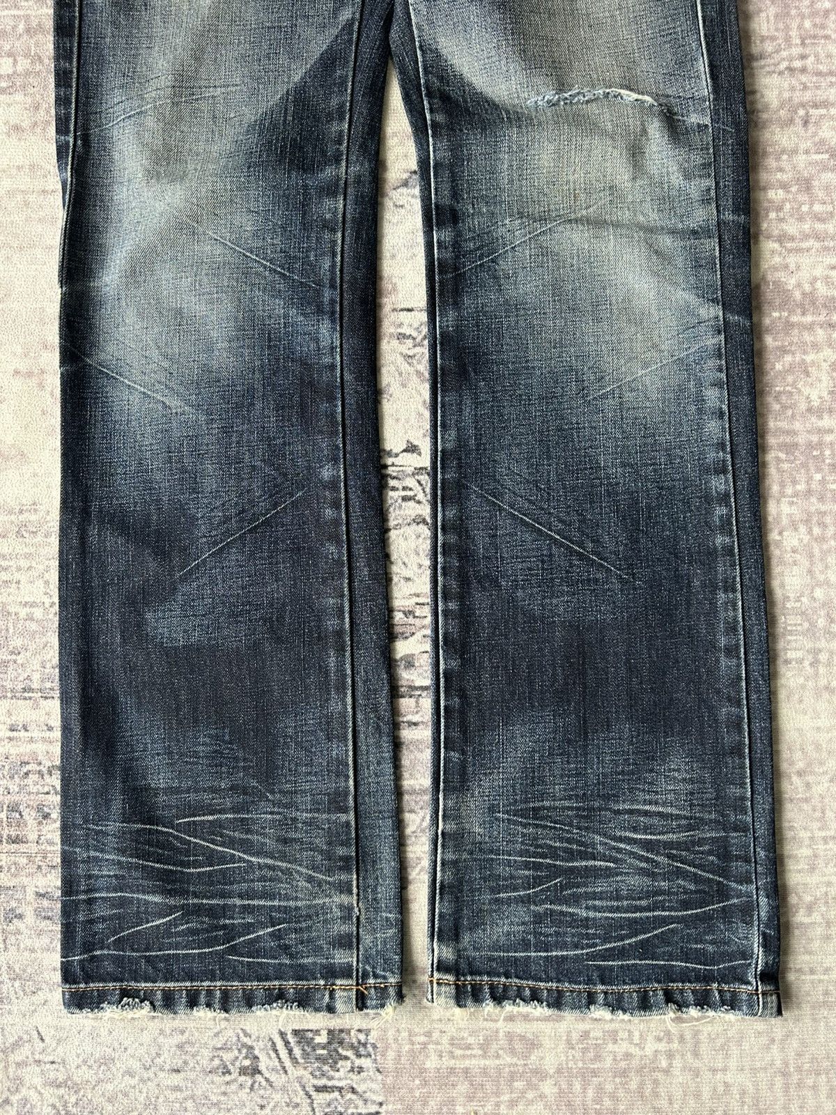 Marithe + Francois Girbaud MFG Y2K Mudwash Jeans Size US 30 / EU 46 - 5 Thumbnail