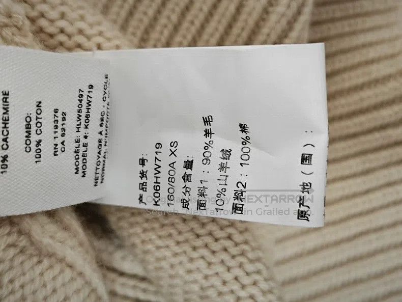 Helmut Lang Helmut Lang Women's Half High Neck Ribbed Sweater Size XS / US 0-2 / IT 36-38 - 5 Thumbnail
