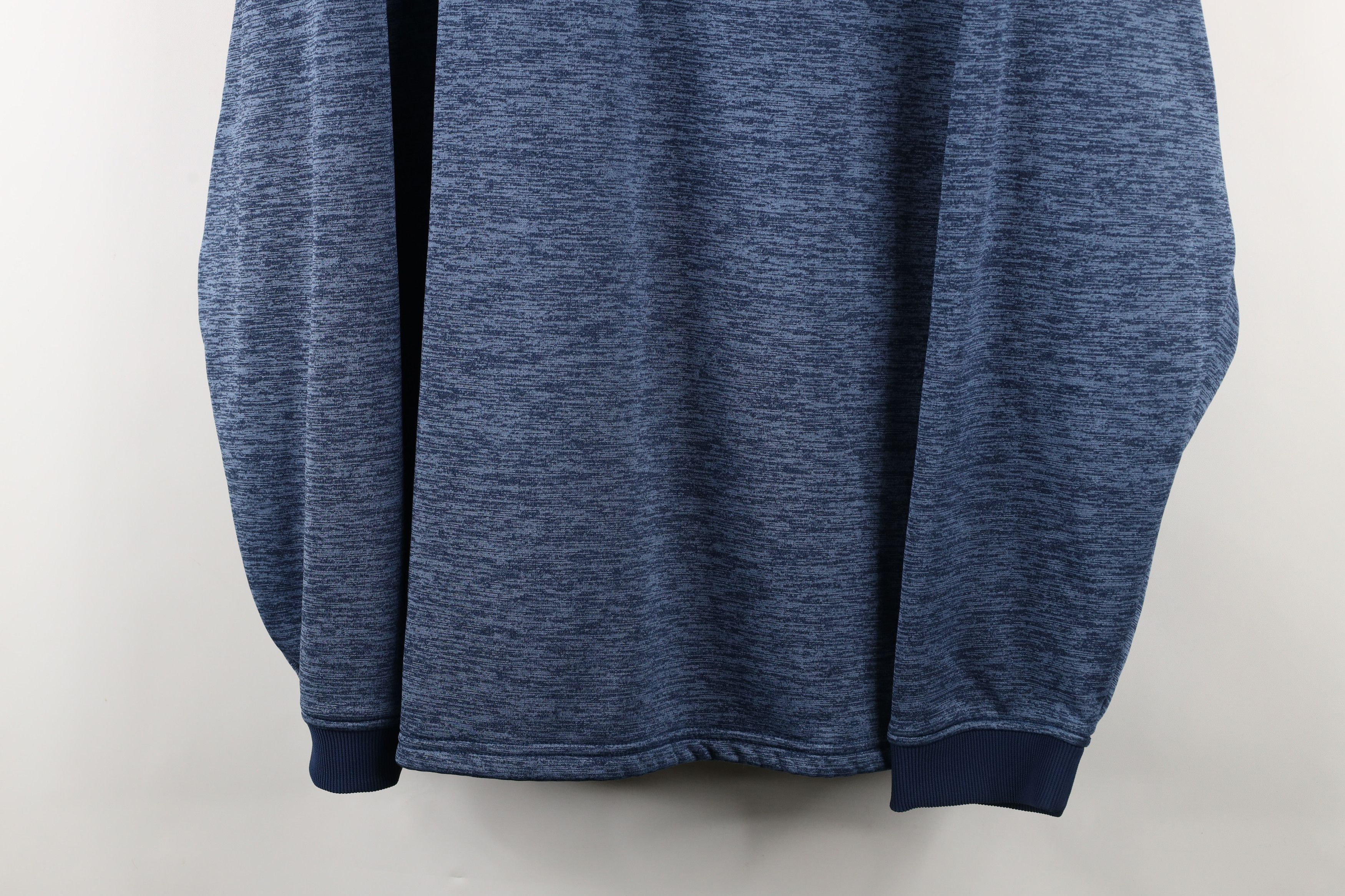 Under Armour × Vintage Under Armour ColdGear Half Zip Fleece Pullover Sweater Blue Size US XXL / EU 58 / 5 - 3 Thumbnail