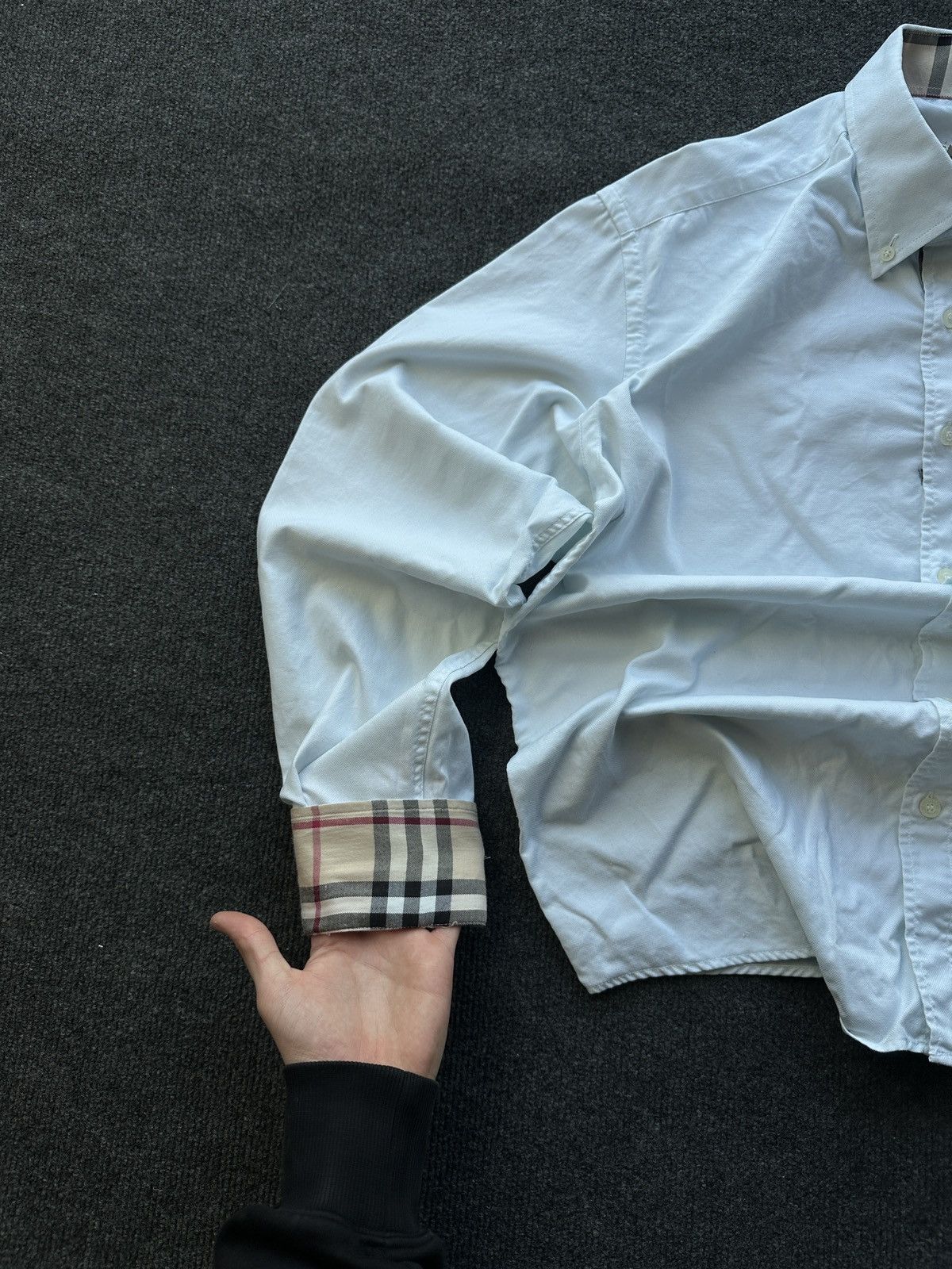 Burberry BURBERRY 🚨 MEN BUTTON UP SHIRT LUXURY NOVA CHECK Size US XL / EU 56 / 4 - 3 Thumbnail