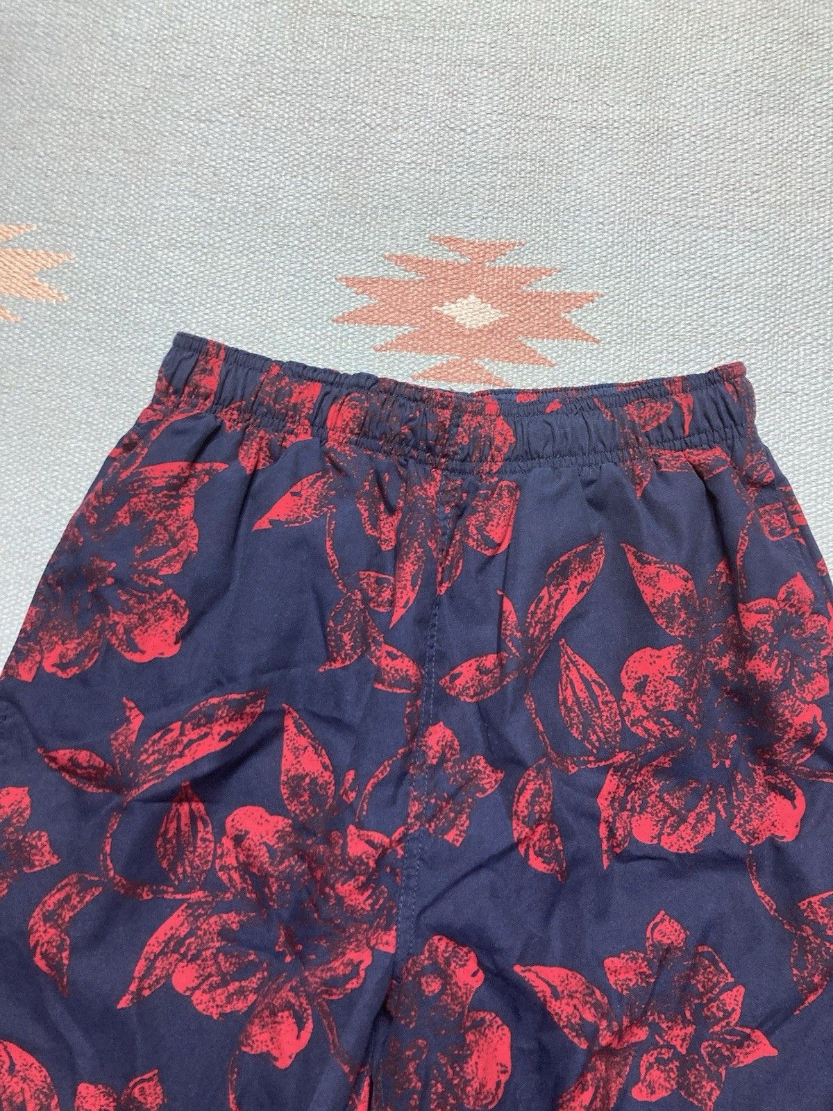 Mossimo × Vintage mossimo swim trunks shorts Hawaiian flowers floral surf S Size US 28 / EU 44 - 2 Thumbnail