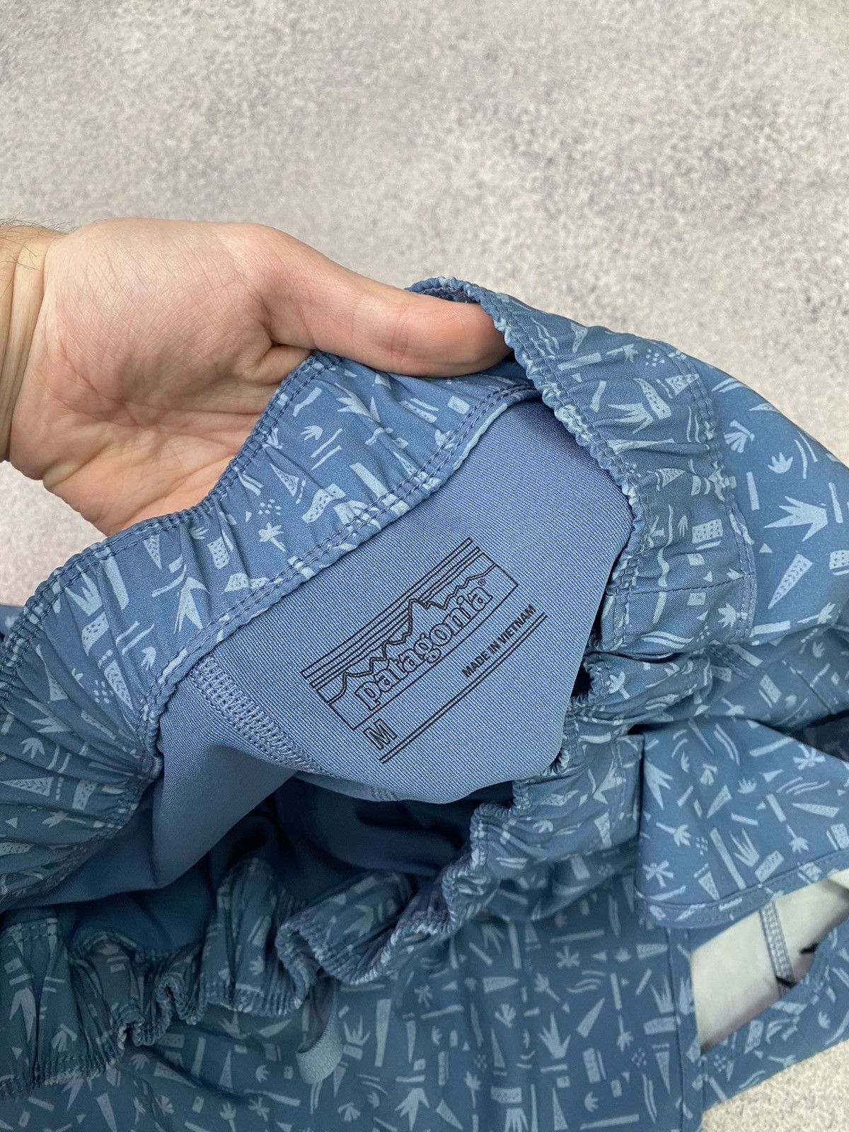 Patagonia × Vintage Vintage Patagonia Womens Fleetwith Pocket Blue Tennis Size 28" / US 6 / IT 42 - 8 Thumbnail