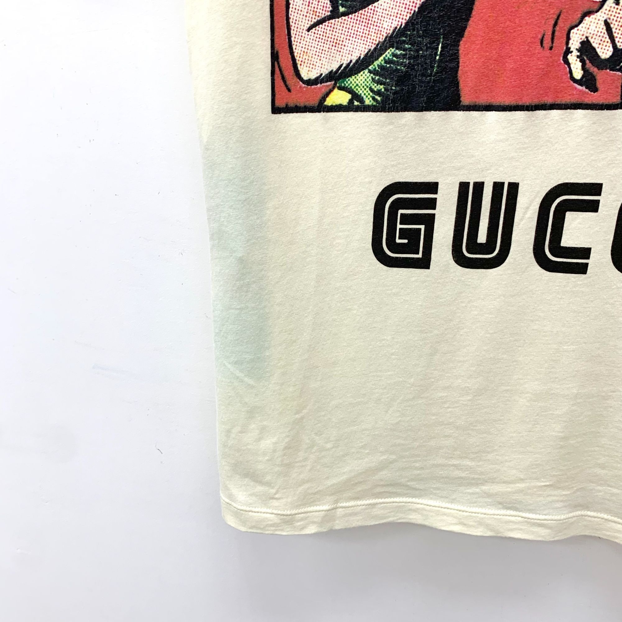 Gucci Gucci X Disney Beige Snow White & Witch Print T-Shirt S Roun Size S / US 4 / IT 40 - 6 Thumbnail