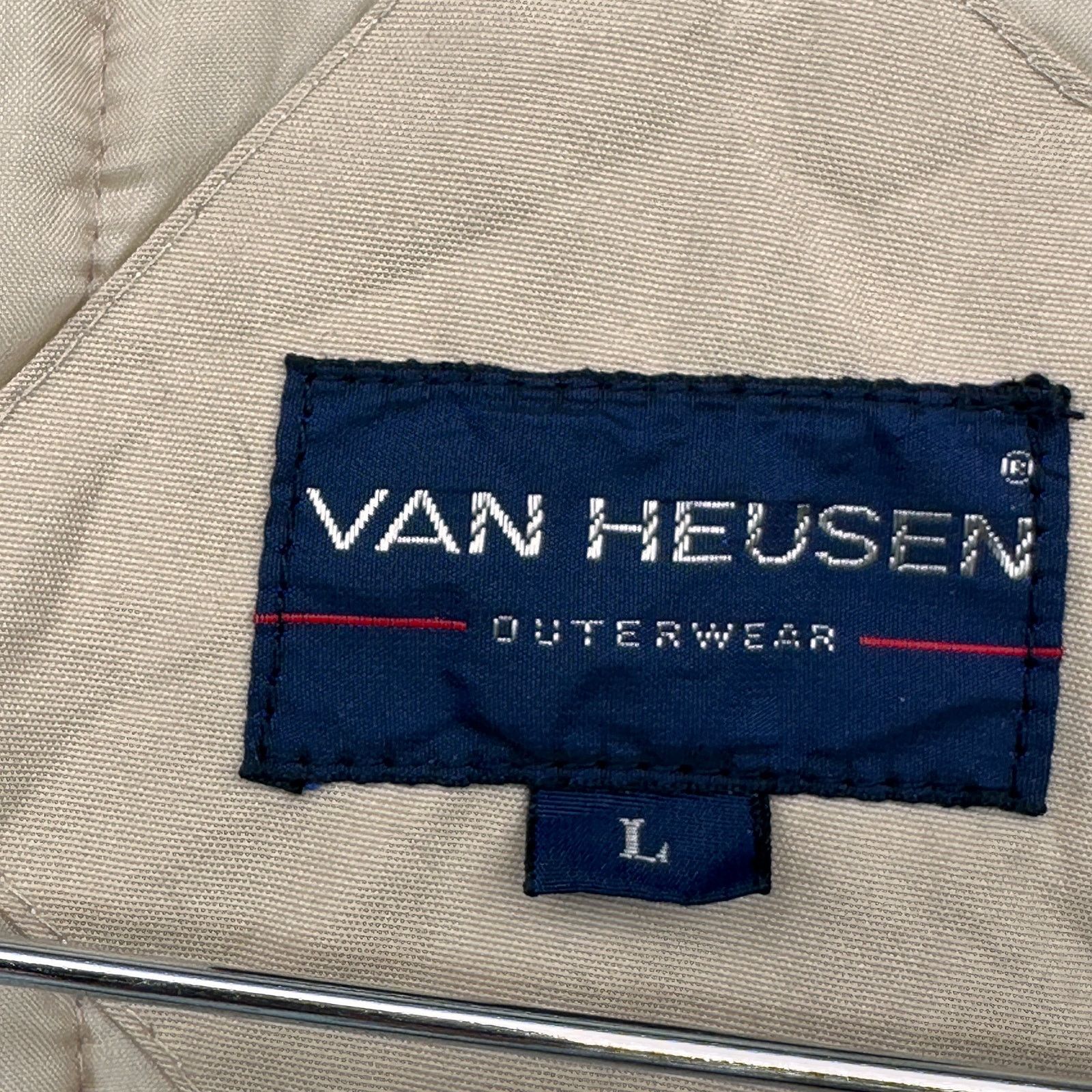 Van Heusen Vintage 90s Van Heusen Quilt Lined Bomber Jacket Mens Large Size US L / EU 52-54 / 3 - 3 Thumbnail
