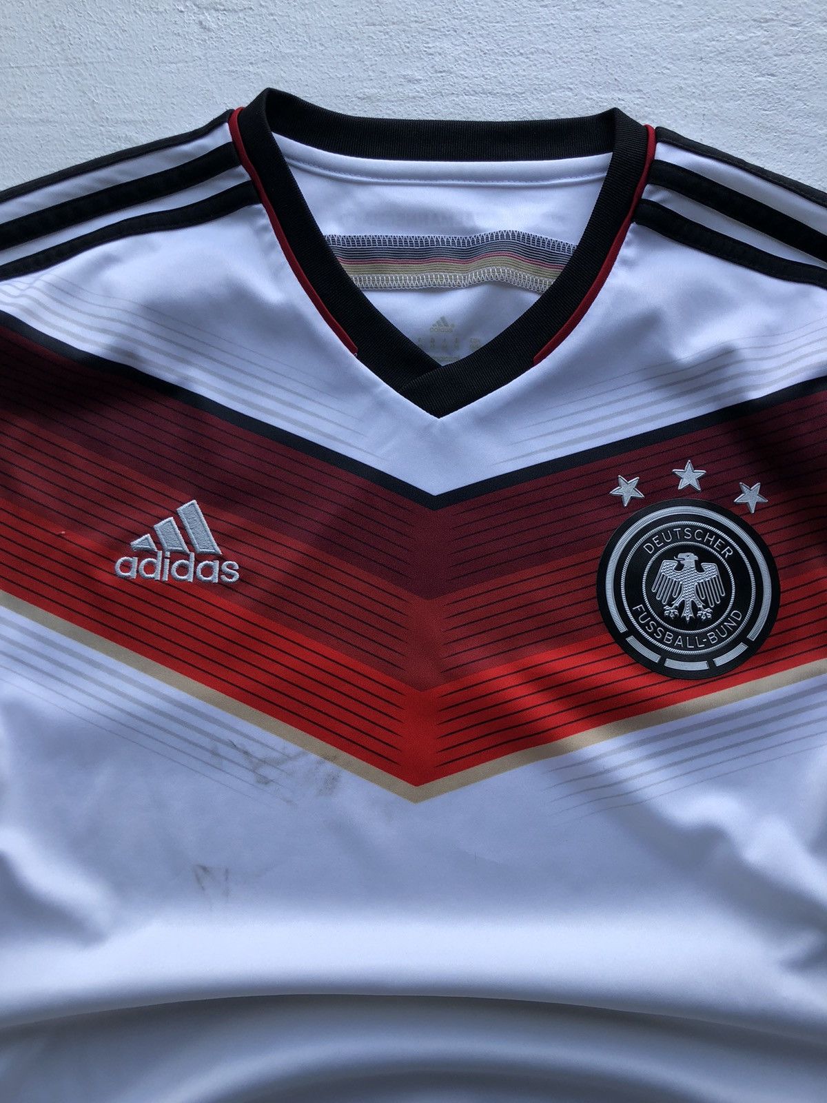 Adidas × Vintage Vintage Adidas Germany tee National Soccer Jersey Size US M / EU 48-50 / 2 - 4 Thumbnail