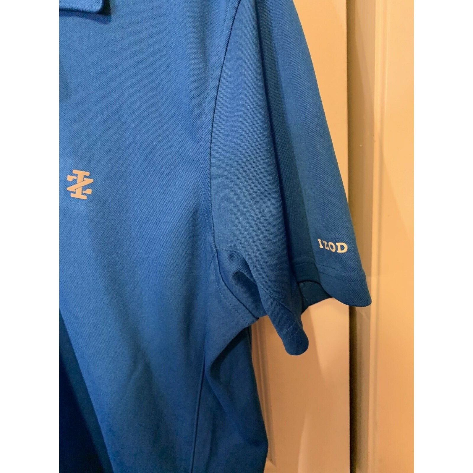 Izod New IZOD Golf Blue Athletic Golf Polo Shirt Men’s Sz M Size US M / EU 48-50 / 2 - 5 Thumbnail