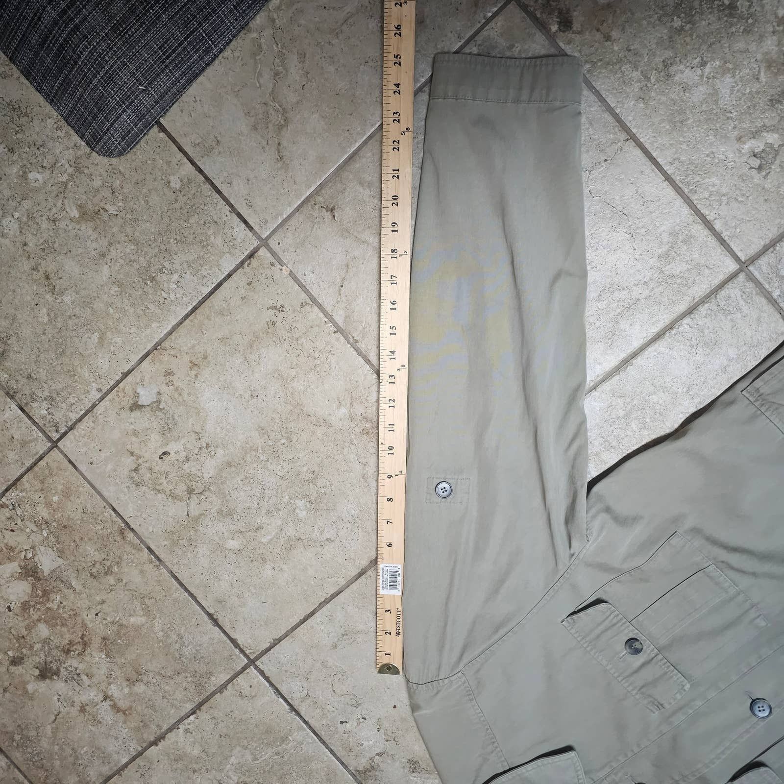 Barneys New York Barney's Men's Safari Tan Jacket Size Medium Size US M / EU 48-50 / 2 - 12 Thumbnail