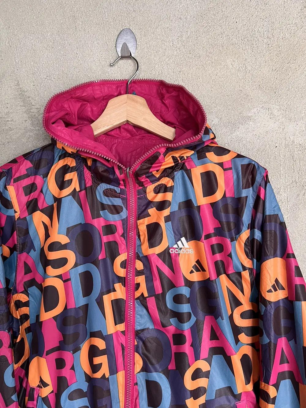 Adidas Adidas Embroidered Hoodies Jacket Size US M / EU 48-50 / 2 - 3 Thumbnail