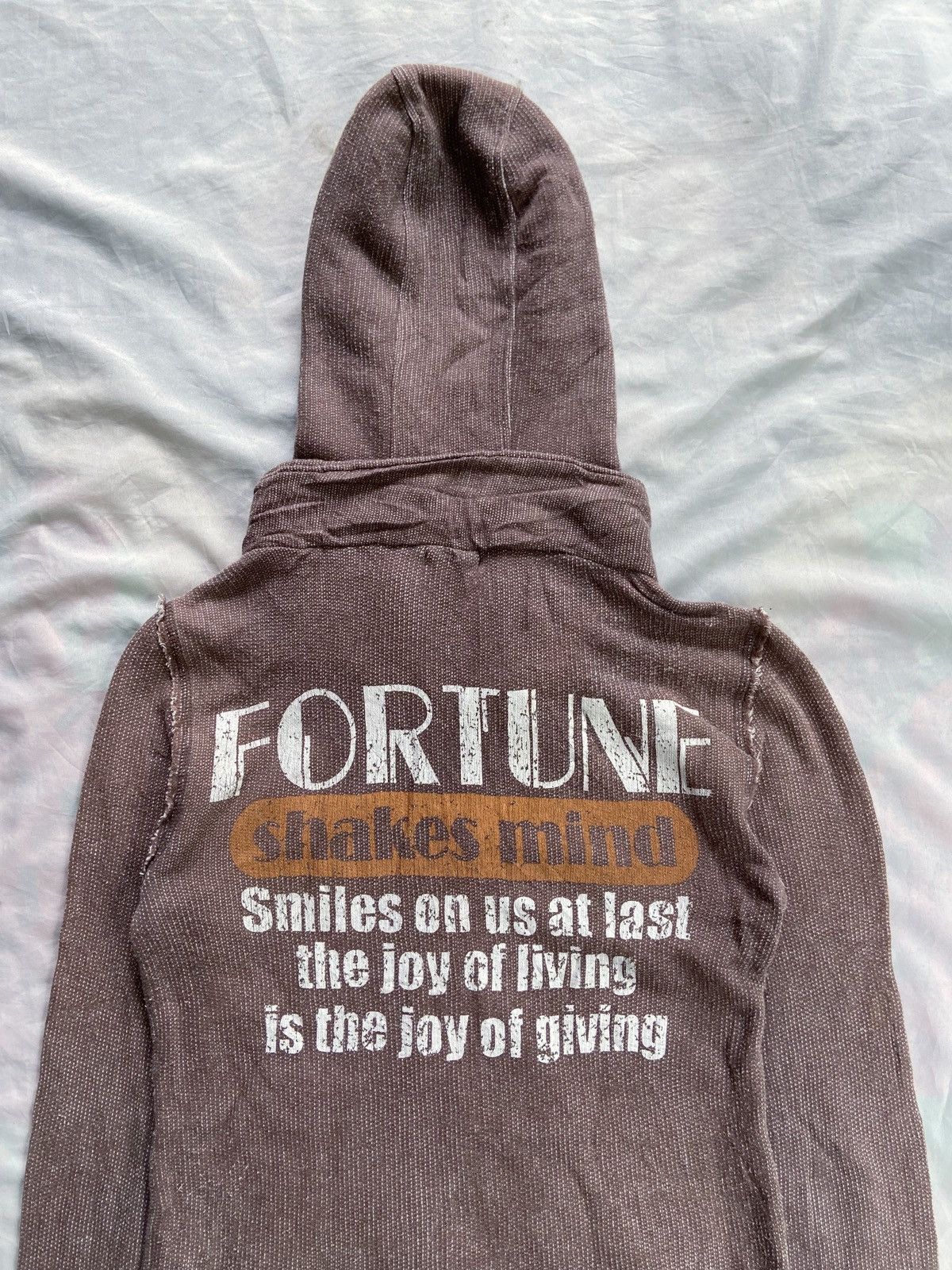 Japanese Brand INFINITY GORPCORE DISTRESSED ZIP HOODIE Size US S / EU 44-46 / 1 - 17 Thumbnail