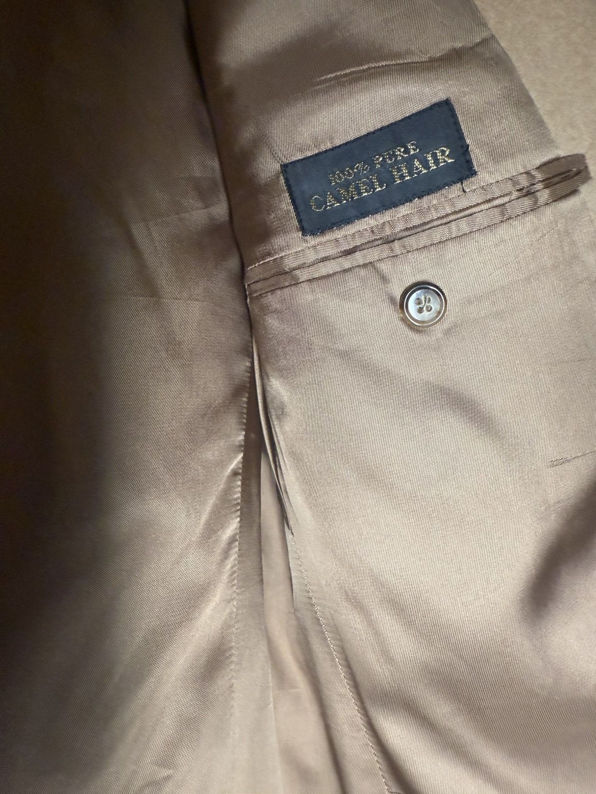Bill Blass Bill Blass Black Label Lord & Taylor Camel Hair Size 40R - 8 Thumbnail