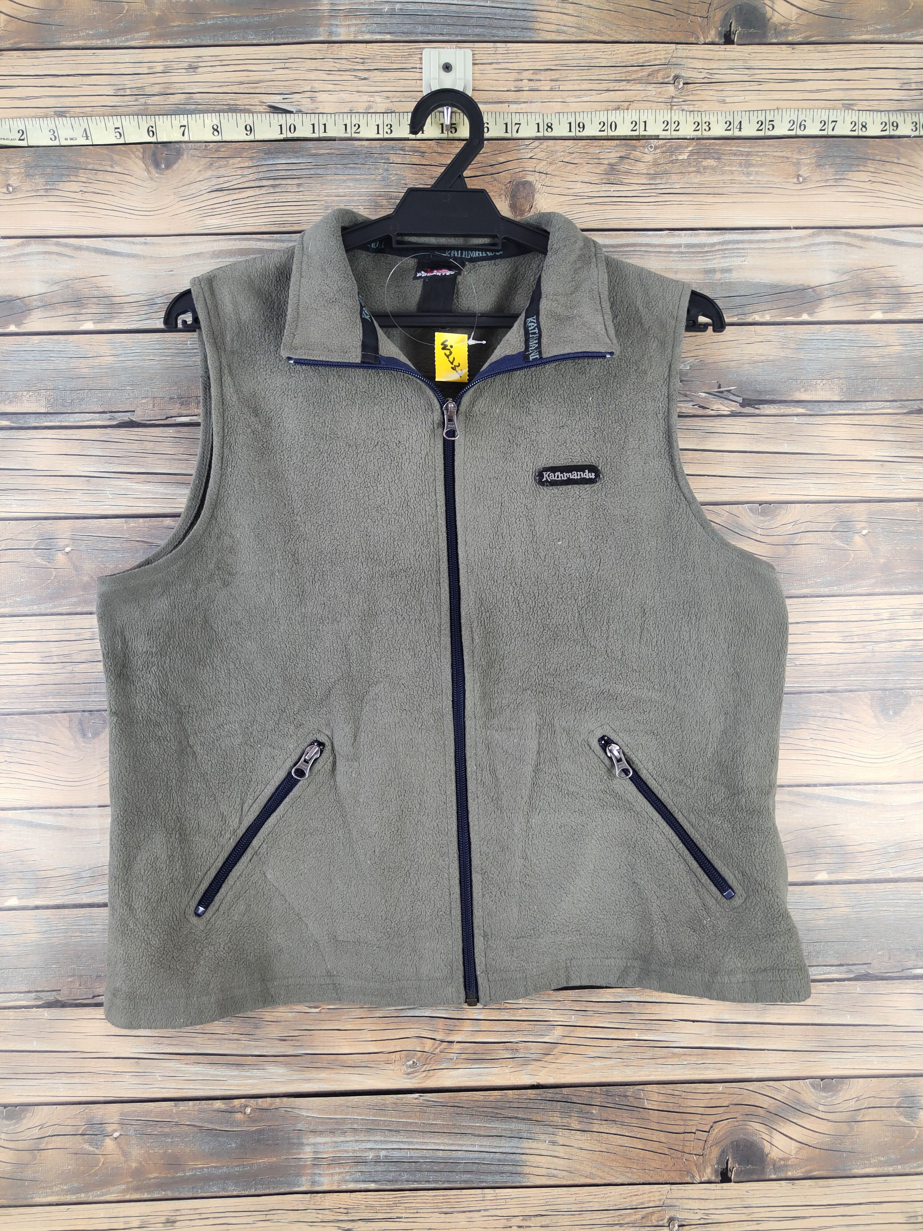 Polartec Kathmandu Polartec Olive Wool Vests #W2232 Size US M / EU 48-50 / 2 - 1 Thumbnail