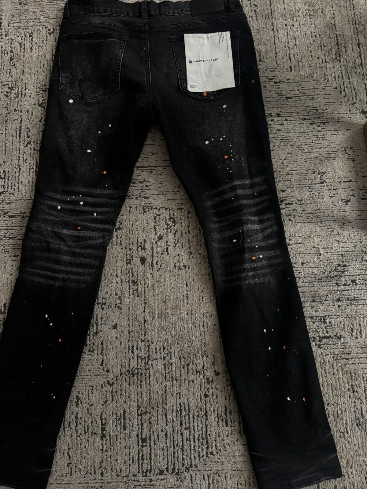Designer Purple jeans Size US 32 / EU 48 - 2 Thumbnail