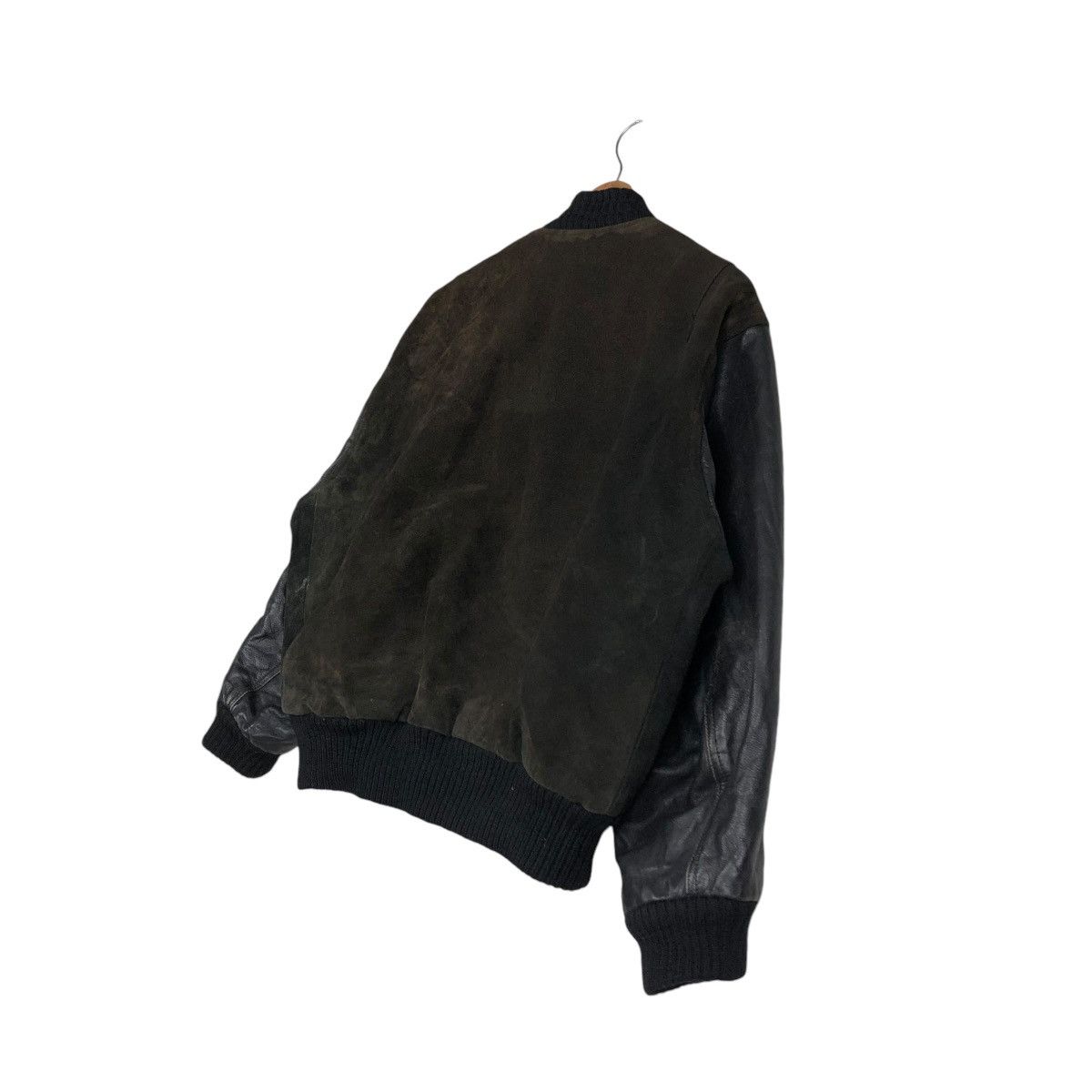 Japanese Brand 🔥VINTAGE BOMBER JACKET LEATHER CROSS COUNTRY ISSEY MIYAKE Size US M / EU 48-50 / 2 - 12 Thumbnail