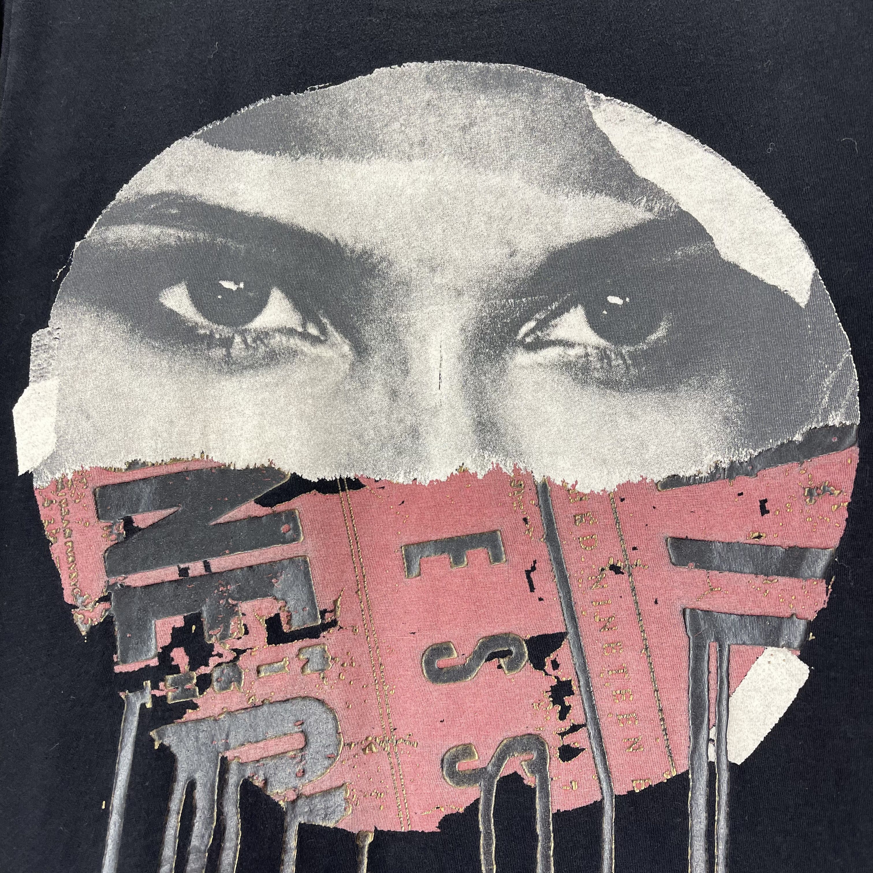 Guess GUESS Half Face Print Crew Neck T Shirt #1202/AP Size US M / EU 48-50 / 2 - 3 Thumbnail
