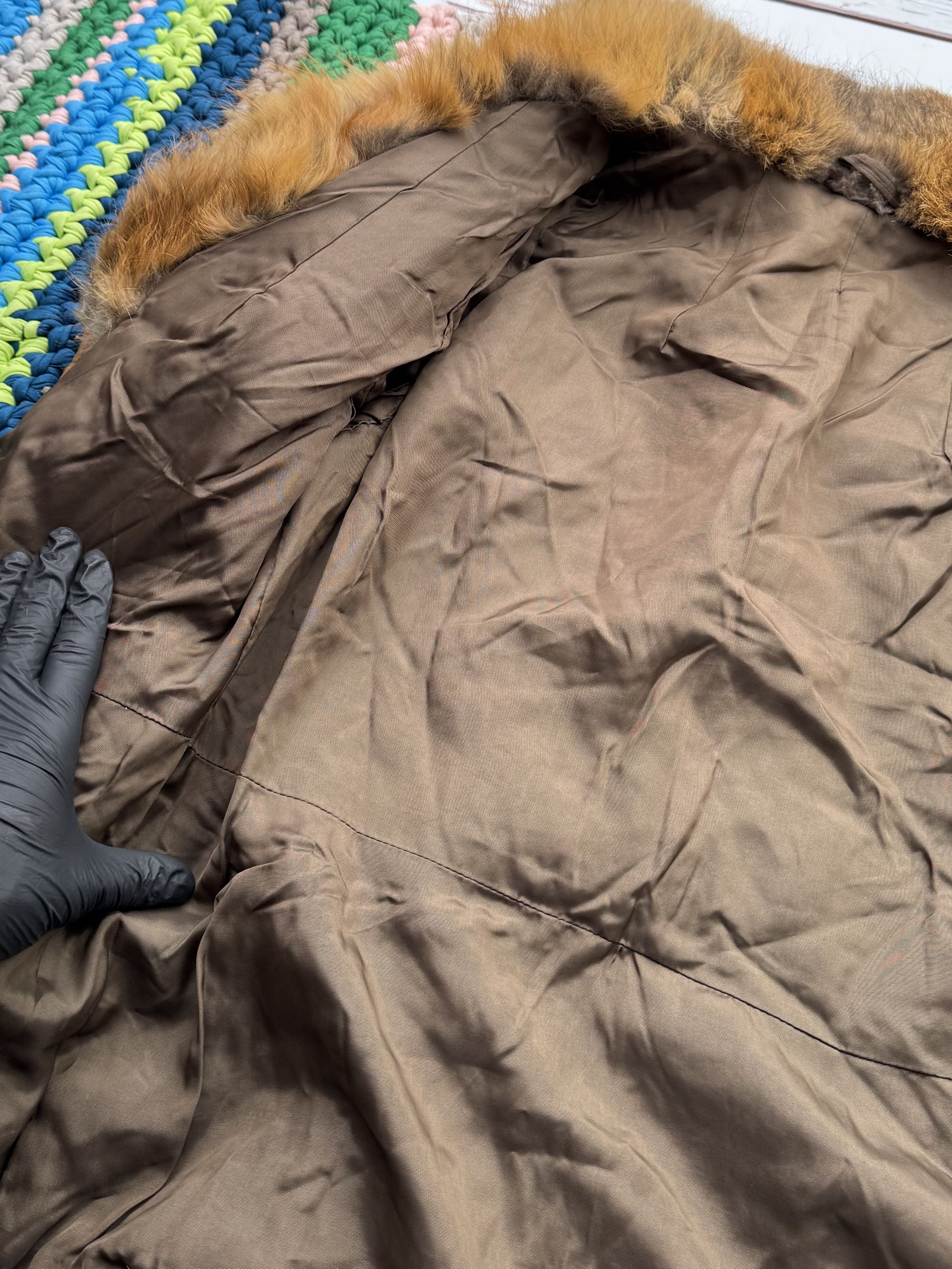 Vintage Vintage Real Fur Jacket (D15) Size M / US 6-8 / IT 42-44 - 7 Thumbnail